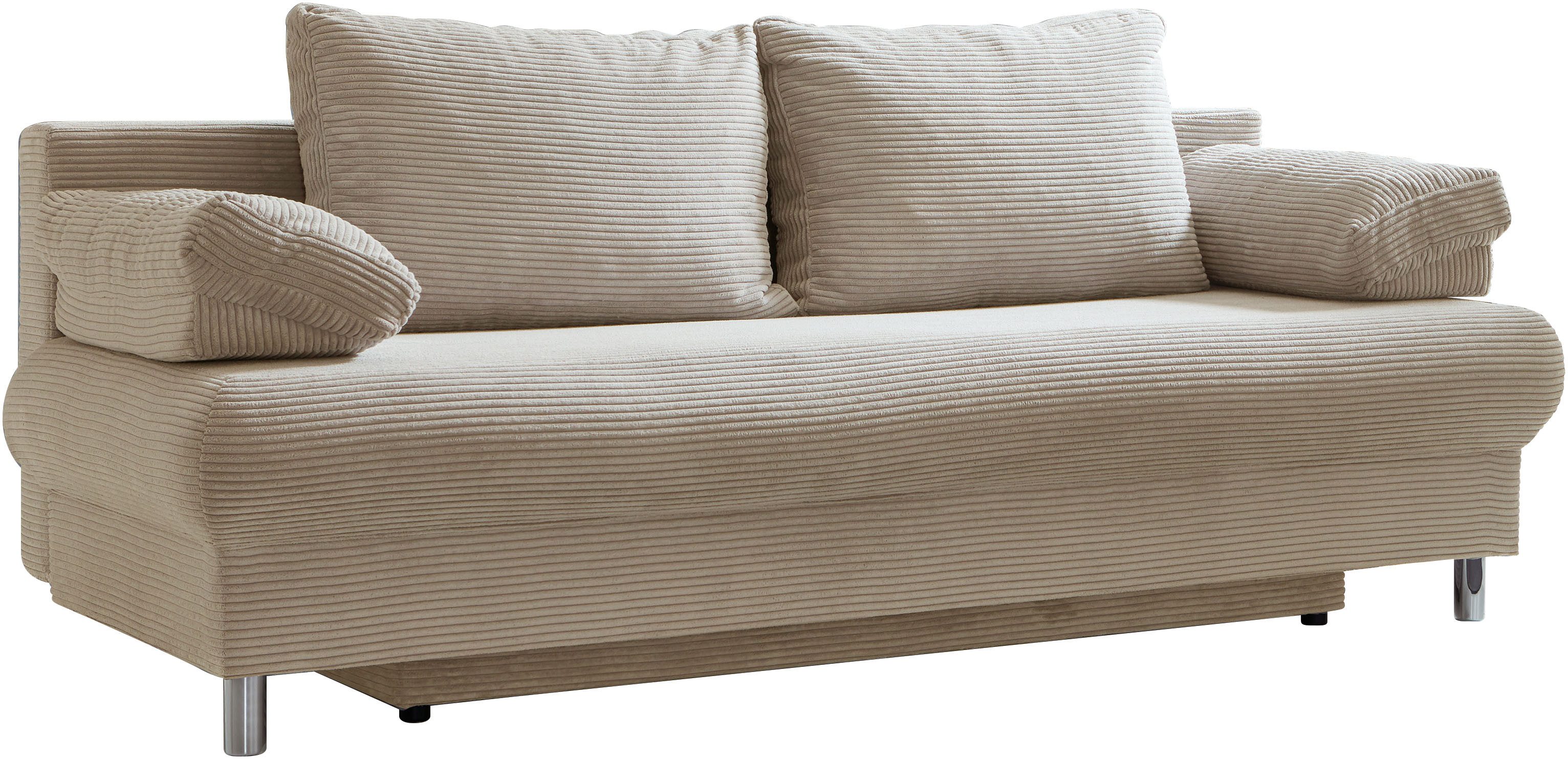 INOSIGN Schlafsofa Como, 2-Sitzer, Federkern, Breite günstig online kaufen