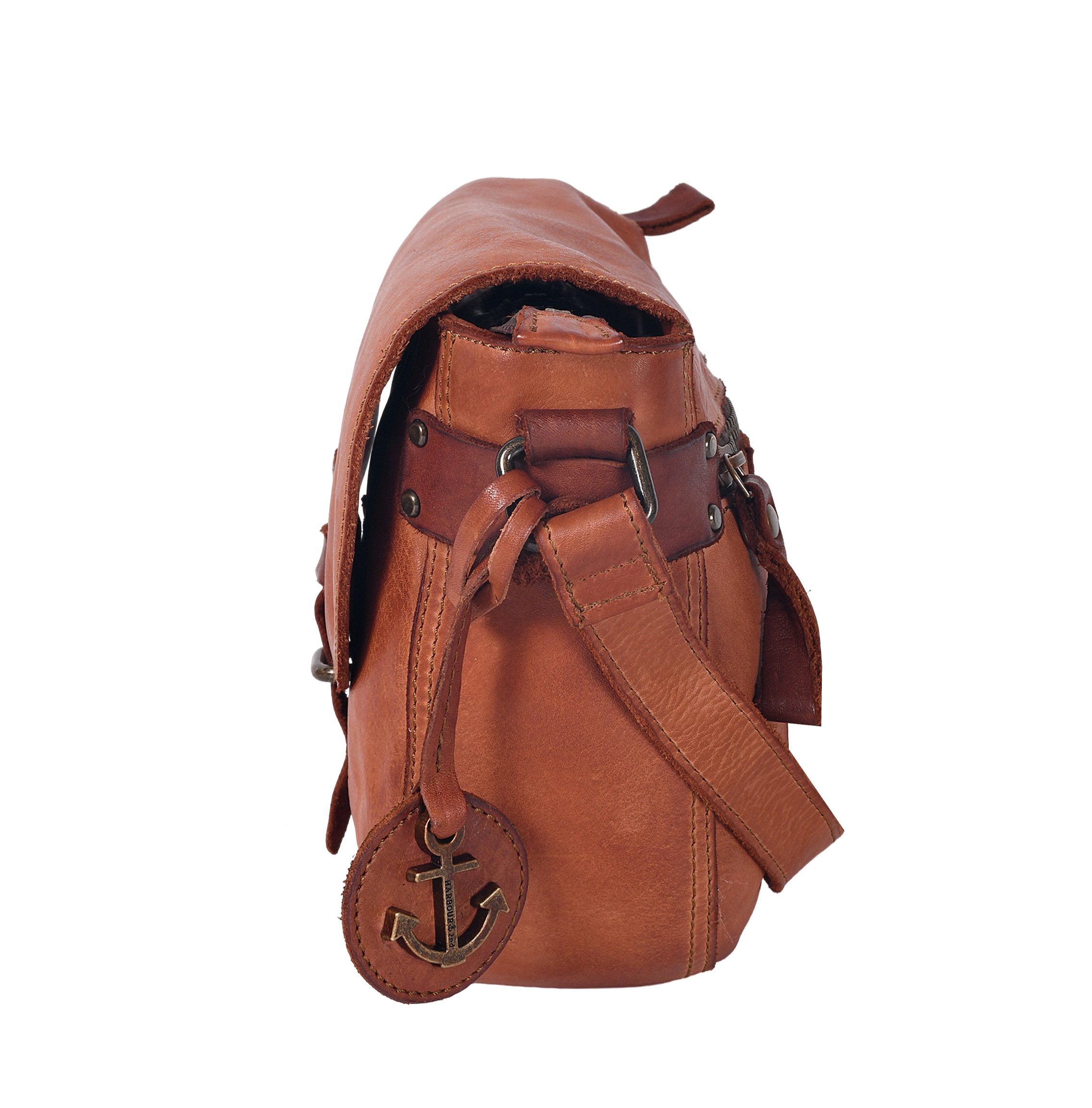HARBOUR 2nd Handtasche Theresia, Damen Unhängetasche, Schultertasche mit Steckverschluss