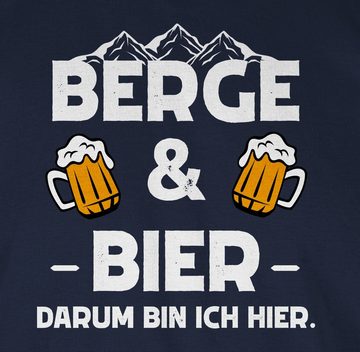 Shirtracer T-Shirt Berge und Bier Apres Ski Party