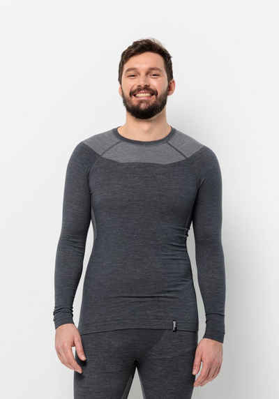 Jack Wolfskin Langarmshirt SEAMLESS WOOL L/S M