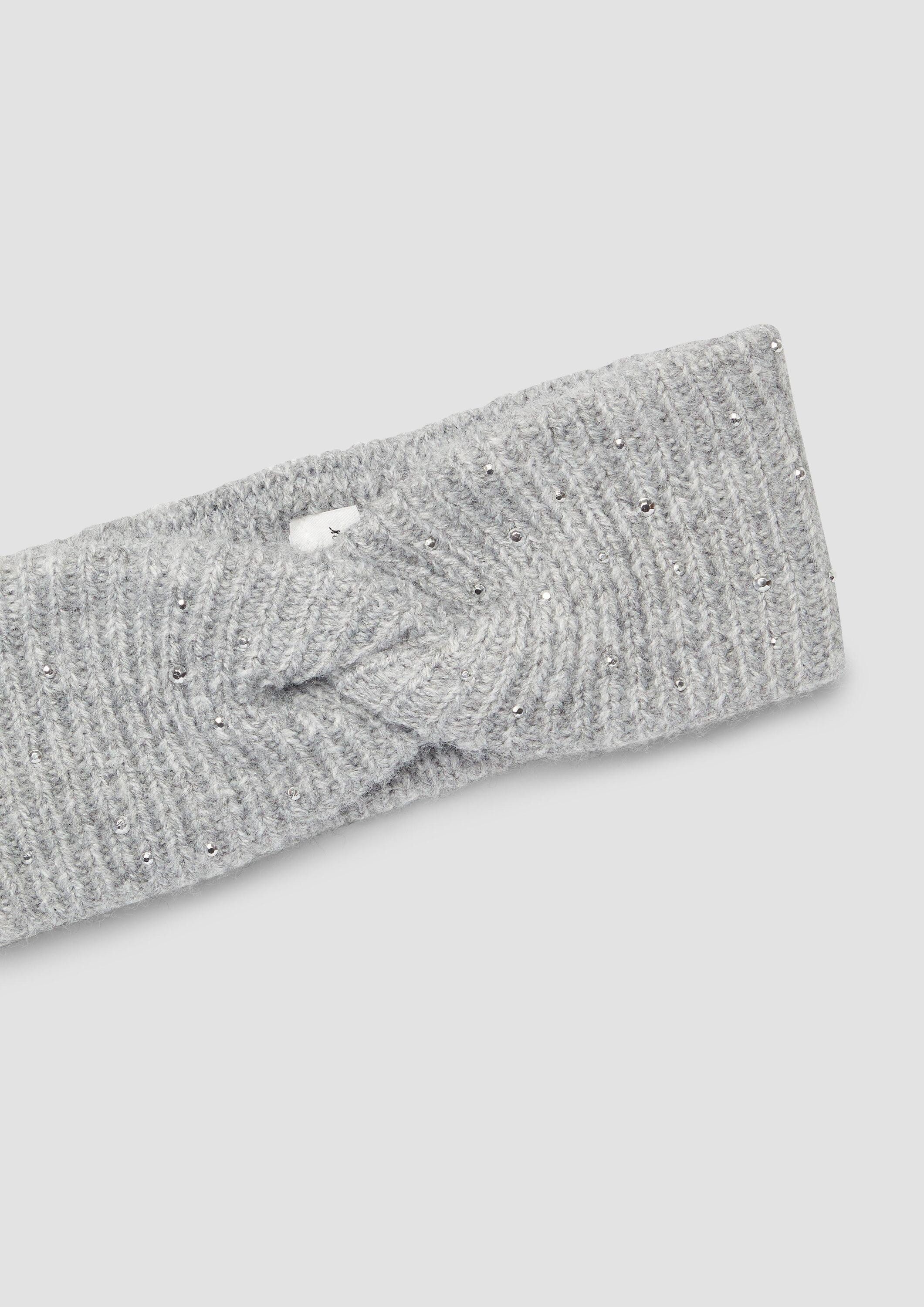 s.Oliver Stirnband Stirnband Stirnband mit Schmucksteinchen