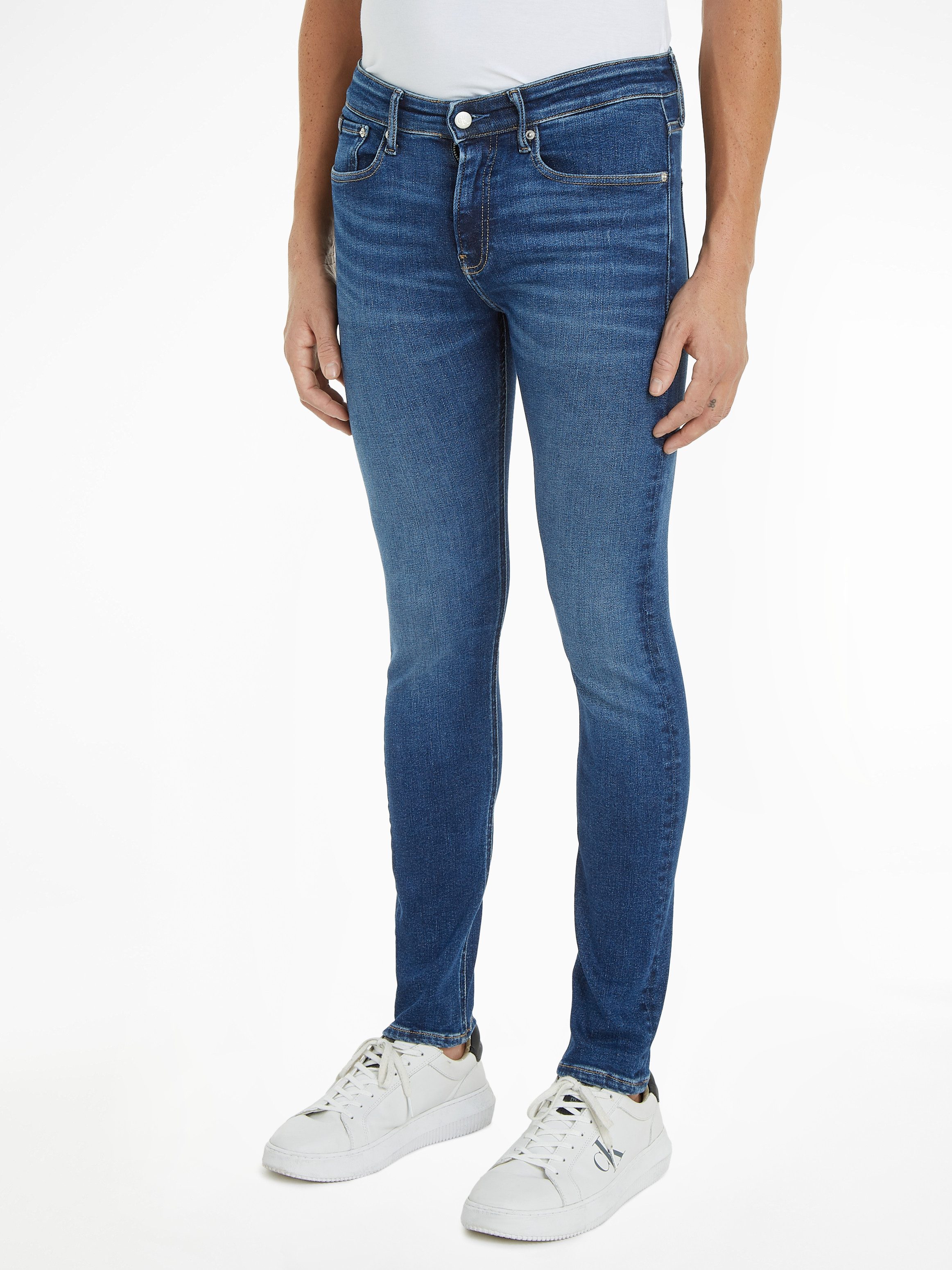 Calvin Klein Jeans Skinny-fit-Jeans SKINNY im 5-Pocket-Style