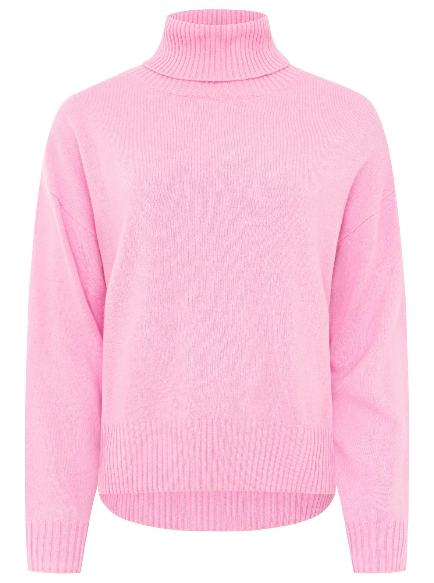 Zwillingsherz Rollkragenpullover 100% Kaschmir Boxy Rollneck