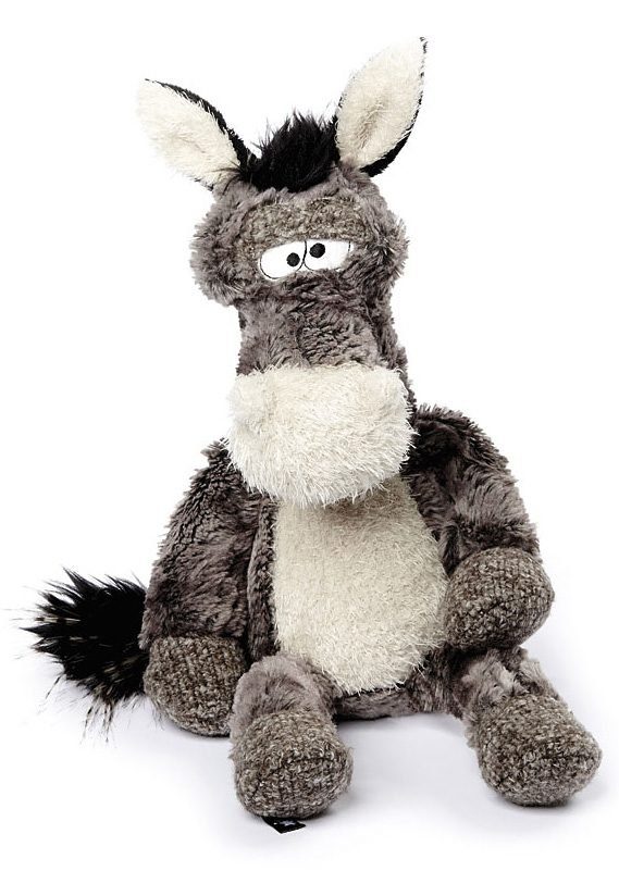 Sigikid Kuscheltier BeastsTown - Esel, Doodle Donkey, Made in Europe