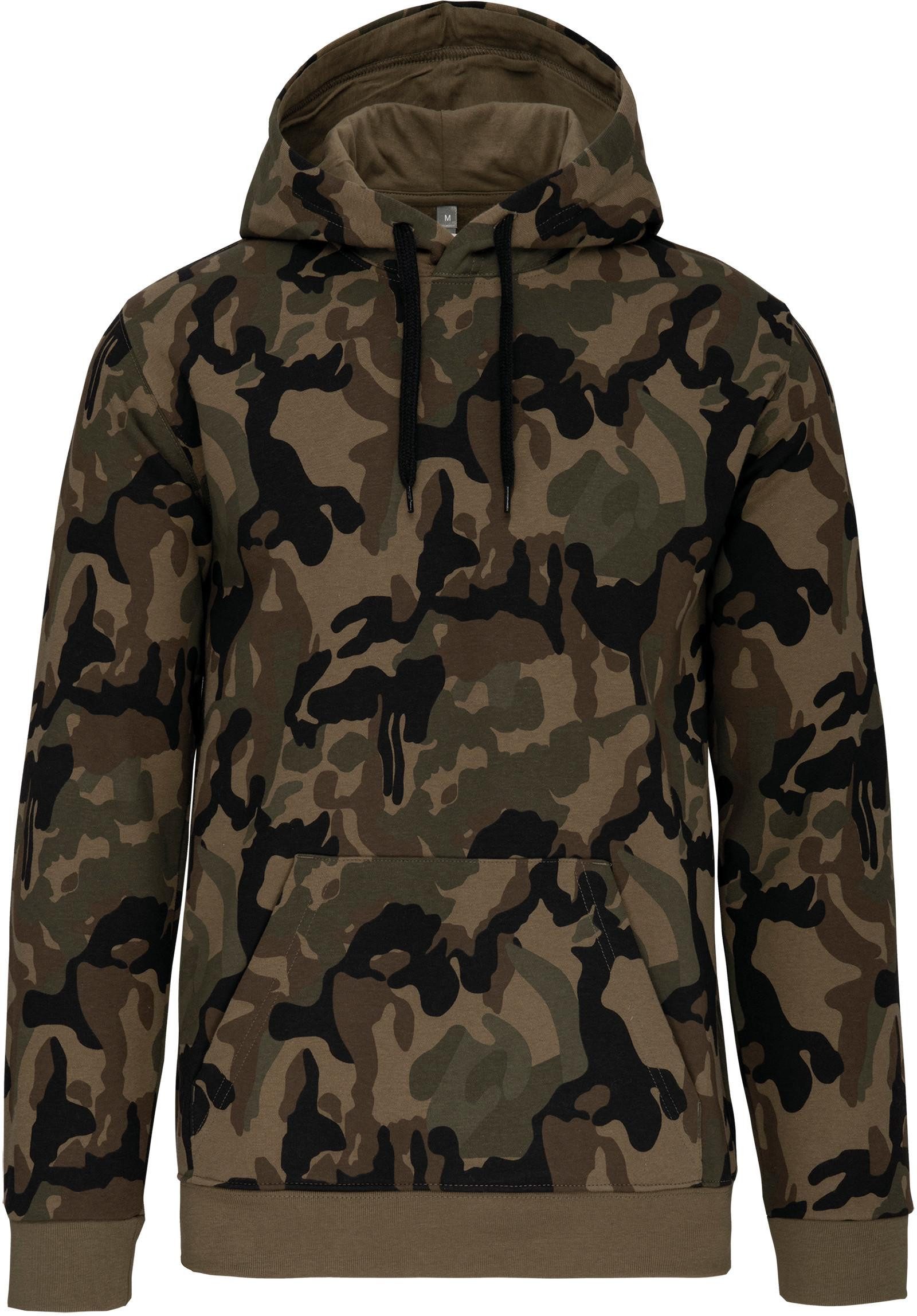 Kariban Kapuzenpullover Herren Kapuzensweatshirt