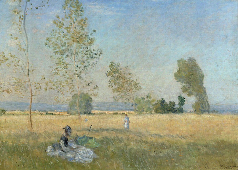 Postkarte Kunstkarte Claude Monet "Sommer"