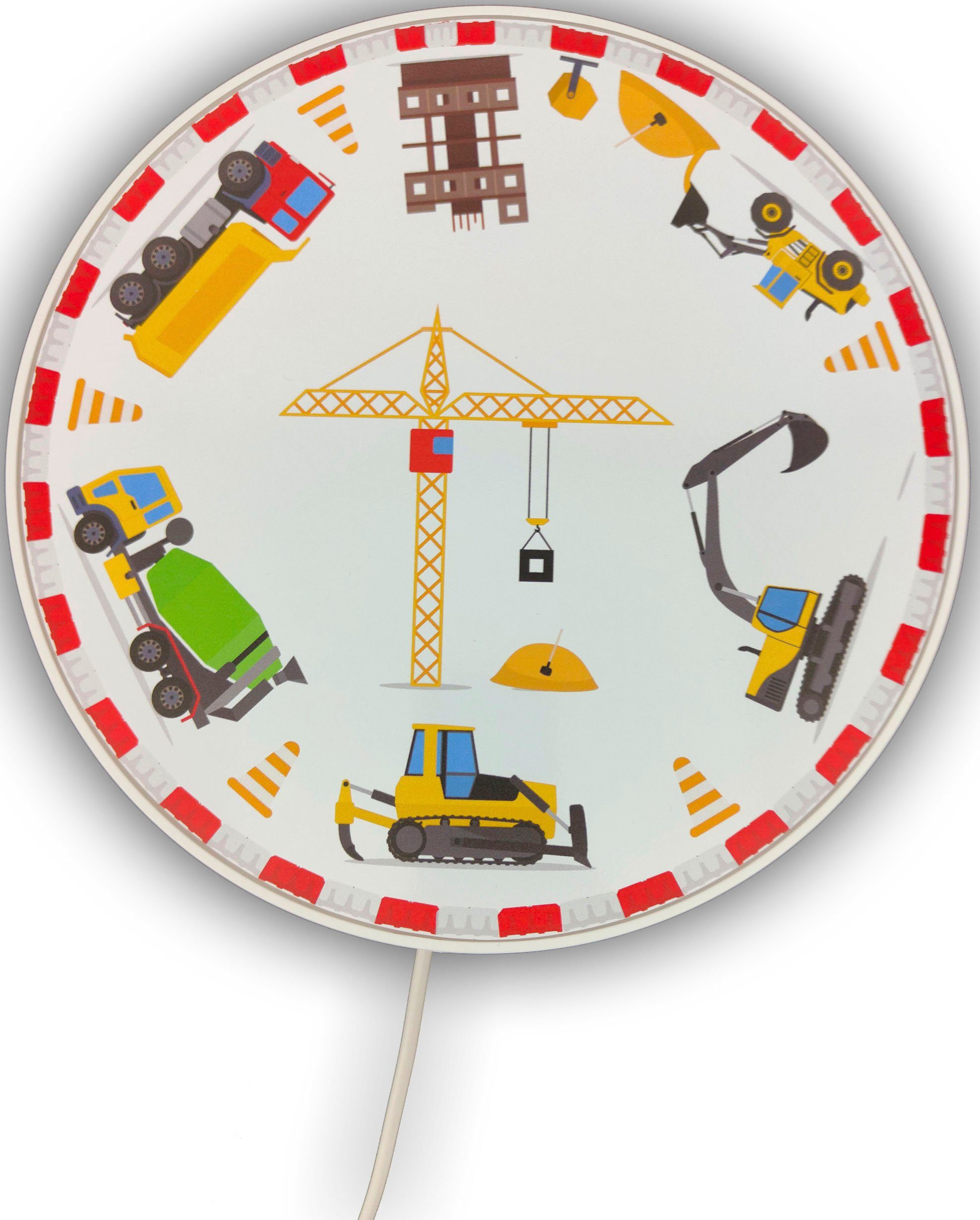 niermann Wandleuchte Baustelle, ohne Leuchtmittel, bruchsicheres Gehäuse günstig online kaufen