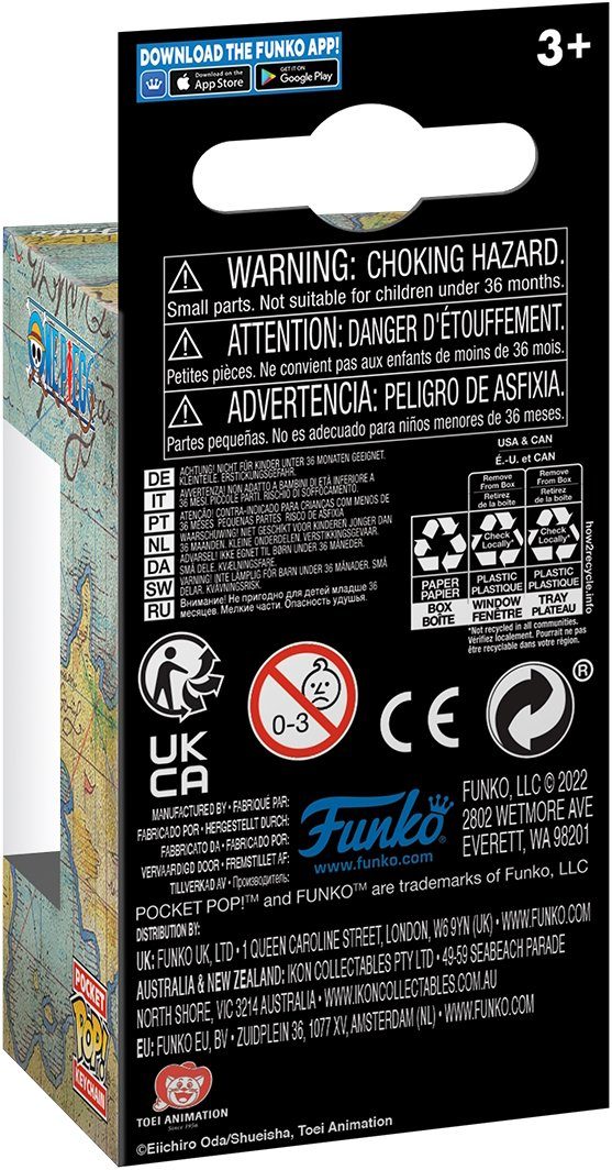 Funko Schlüsselanhänger One Piece - Roronoa günstig online kaufen