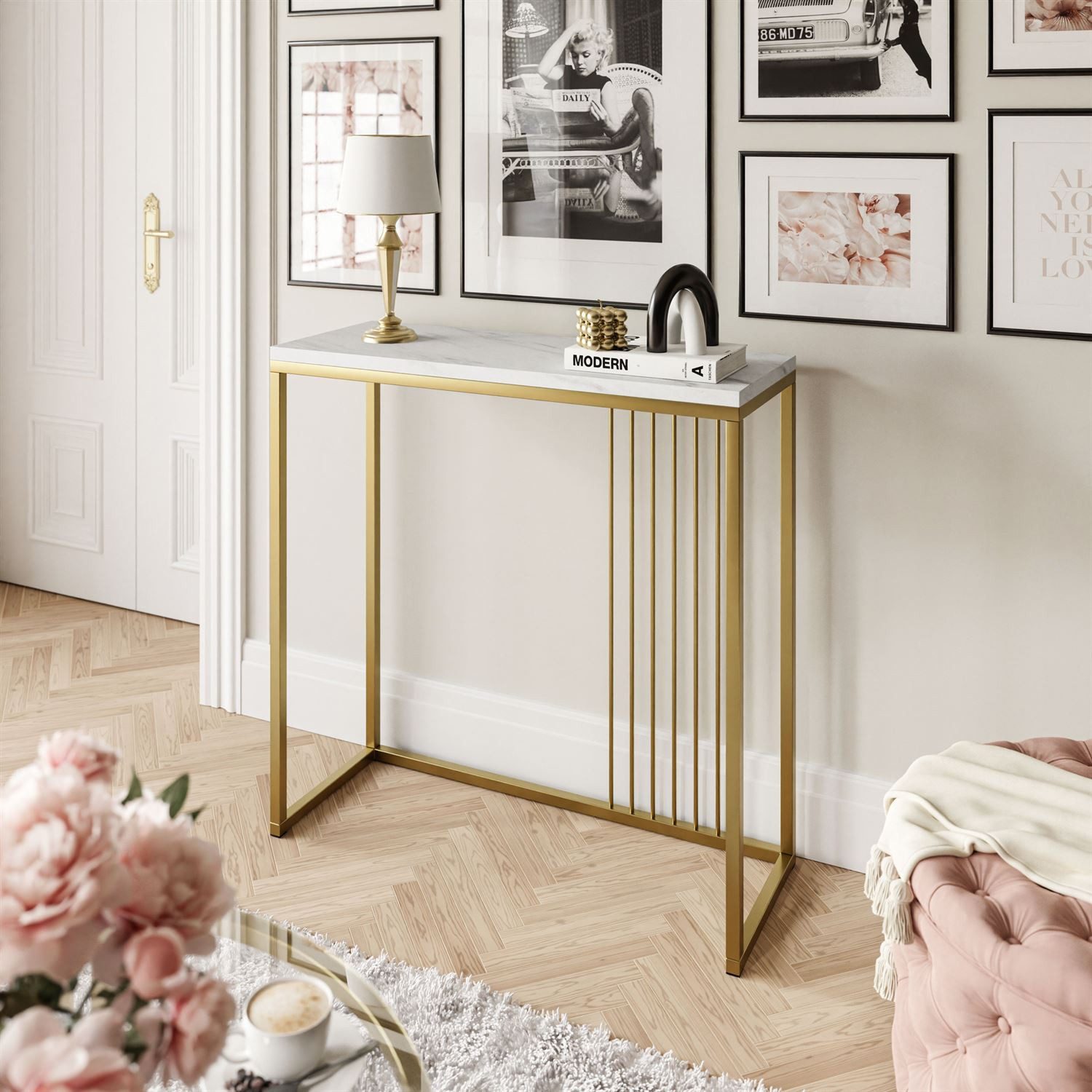 Lookway Konsolentisch Konsolentisch PRIME, Beistelltisch mit Oberfläche aus günstig online kaufen