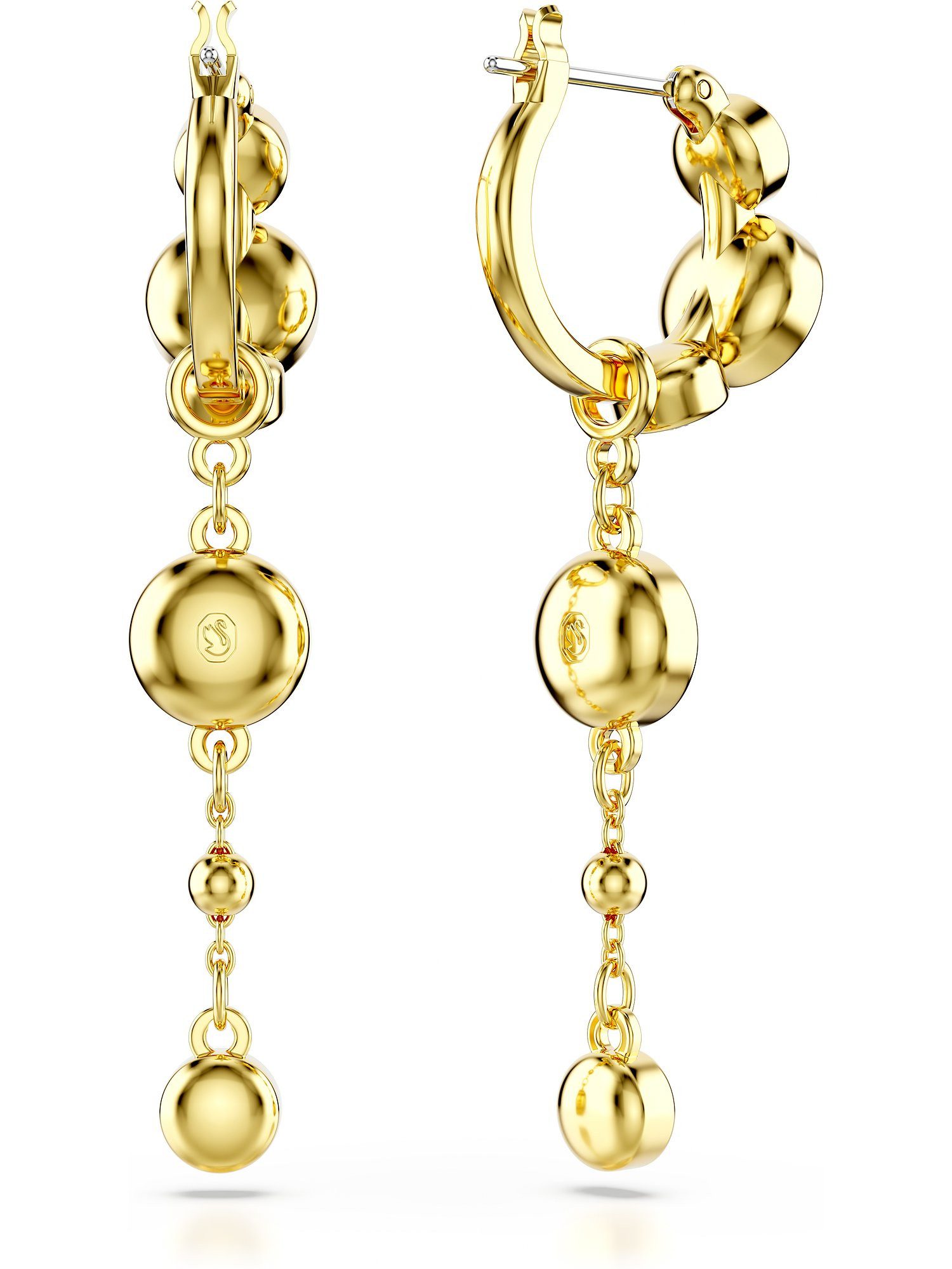 Swarovski Paar Creolen Swarovski Damen-Creolen Metall Swarovski-Kristall (P günstig online kaufen
