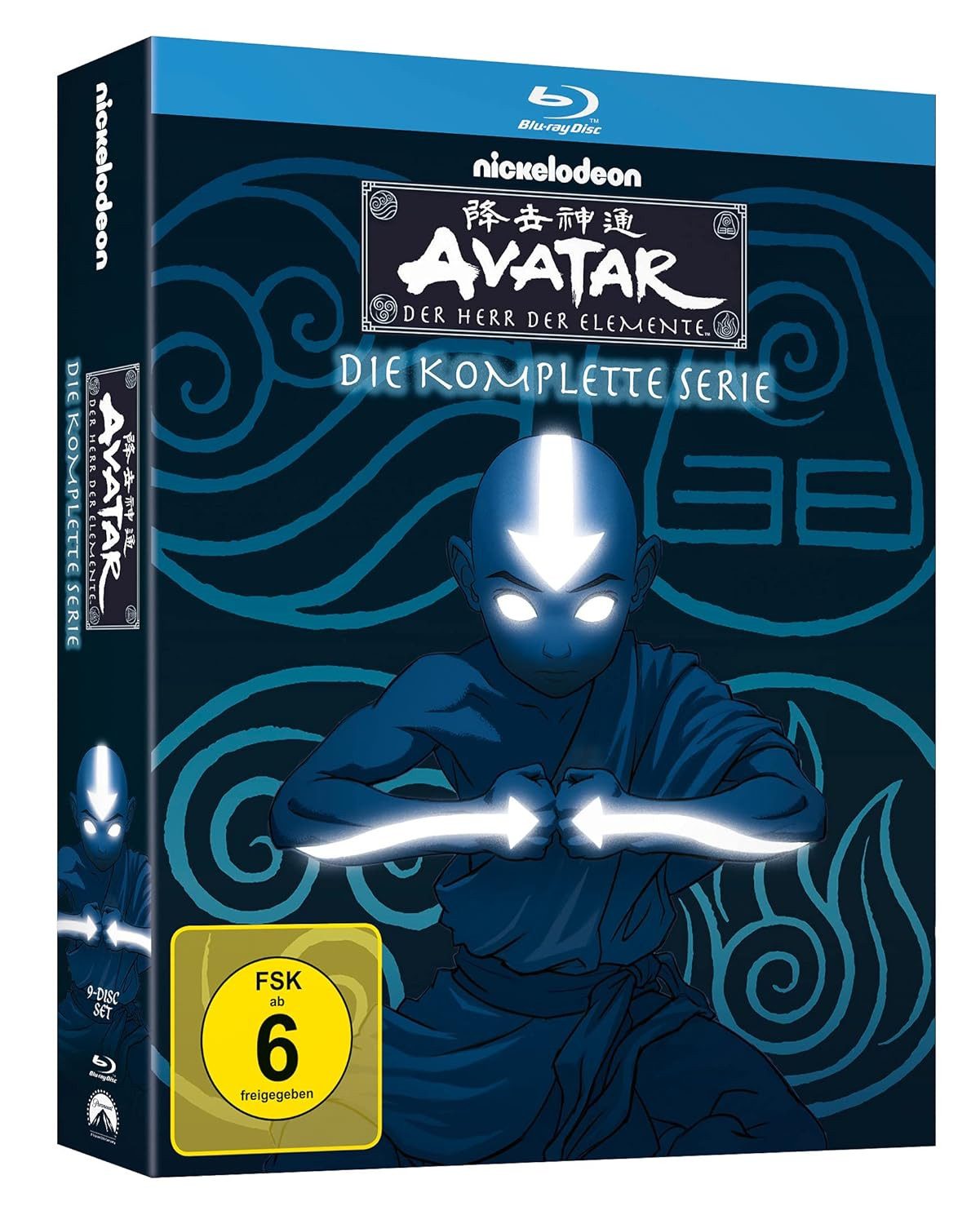 Universal Pictures Blu-ray Avatar: Der Herr der Elemente - Die komplette Serie BluRay, (Box-Set, 9-St), Alle Staffeln inkl. Bonusmaterial