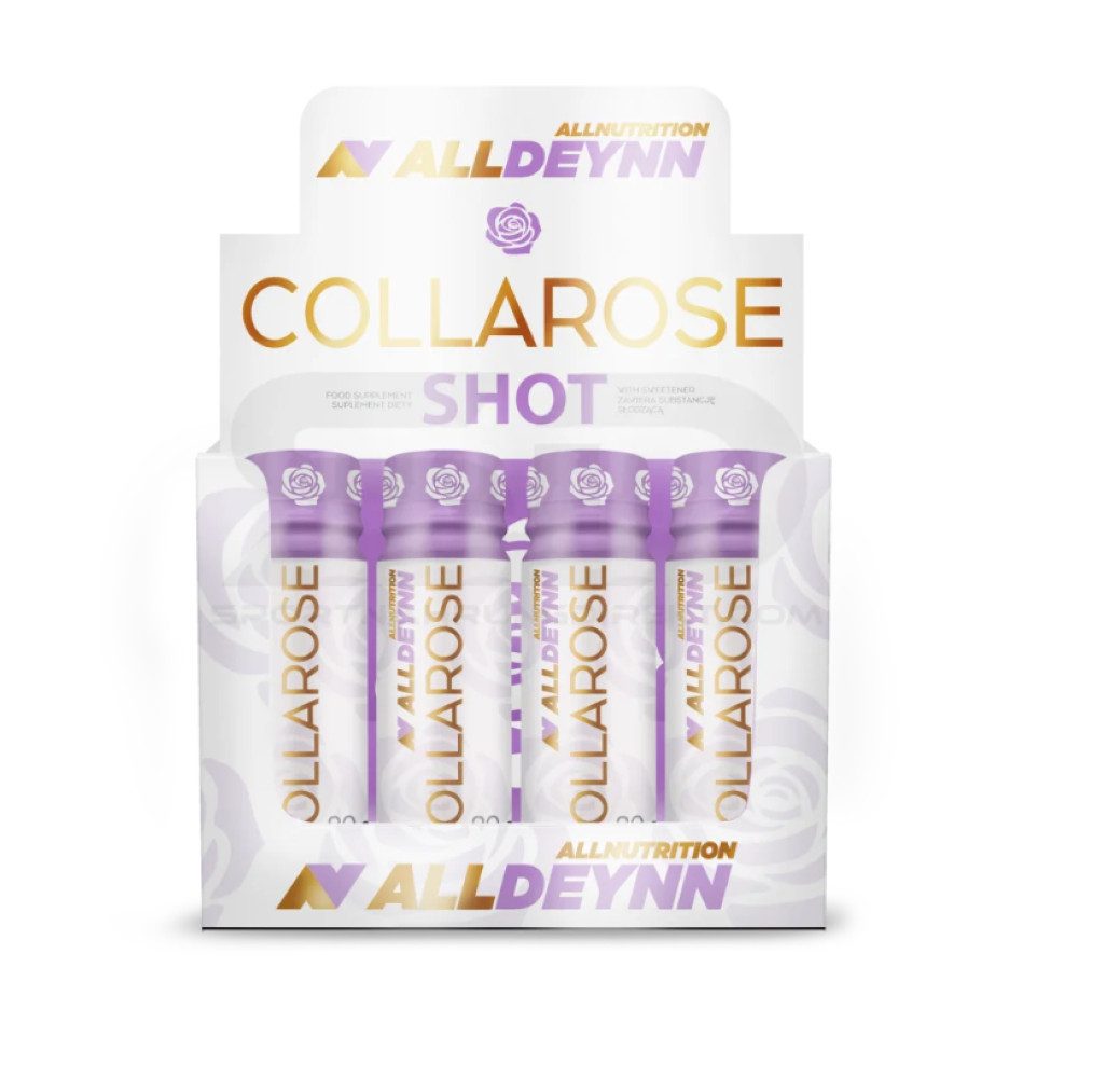ALL NUTRITION ALL NUTRITION® COLLAROSE Kollagen Shot 12x80ml Collagen Shot, 12 er Packung 12x80ml à 12 St., 960 ml, Mit Verisol® Kollagenpeptiden