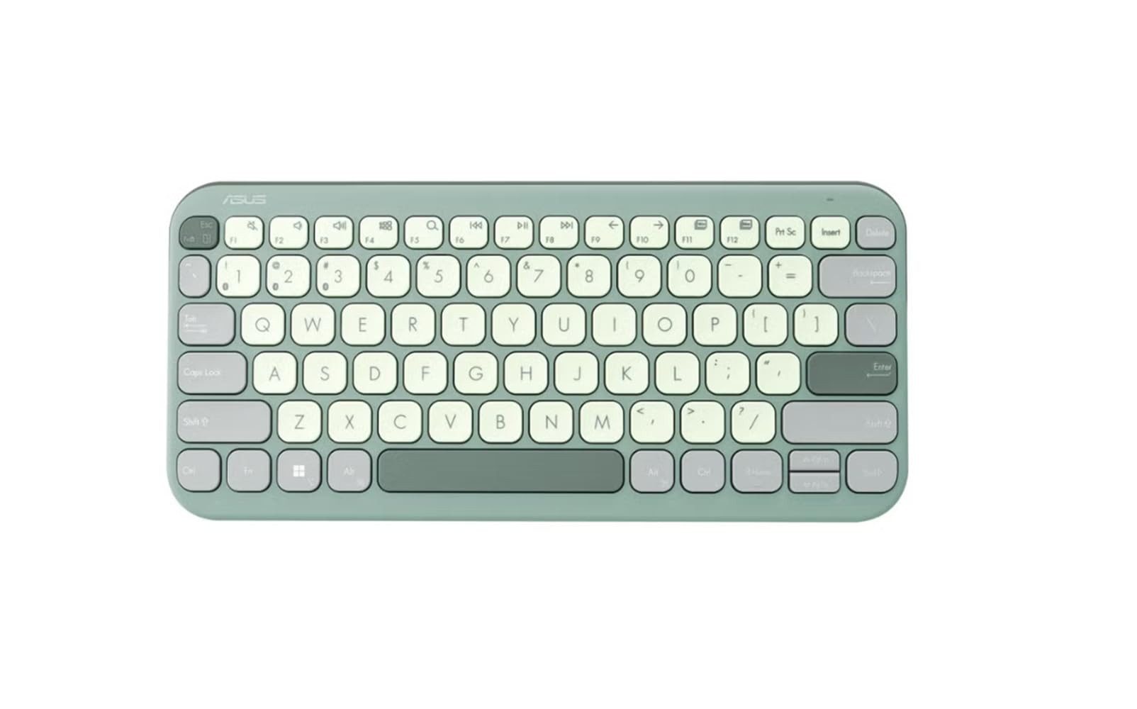 Asus KW100 Tastatur (Bluetooth, Kabellos, QWERTZ, 75%, Scherenschalter)