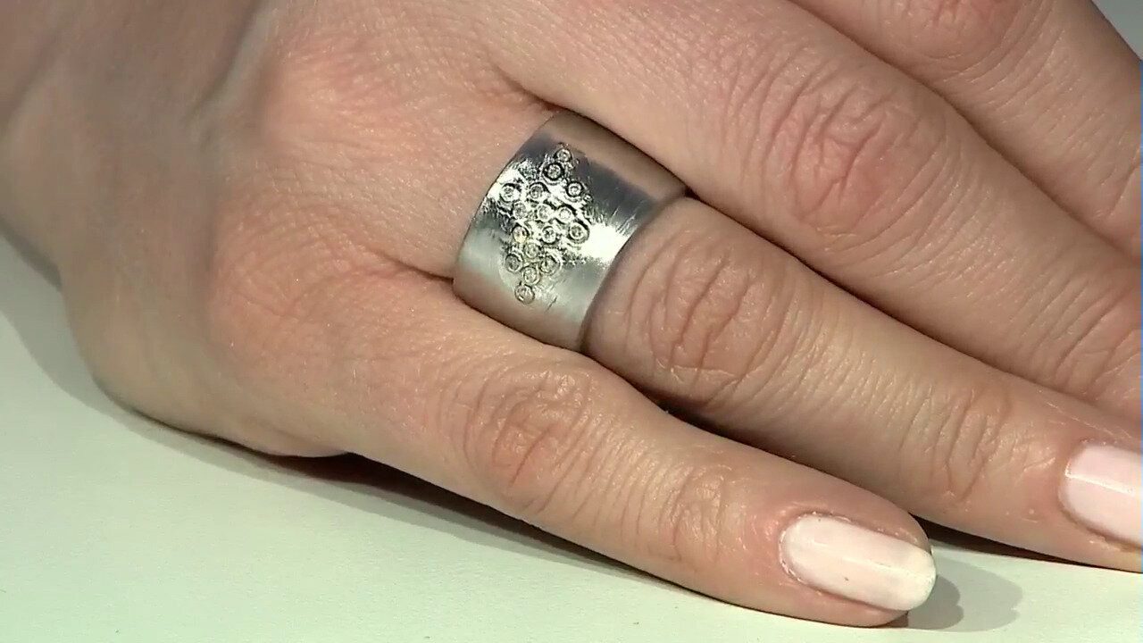Cavill Diamantring Schicker 0,09ct Gelber Diamant günstig online kaufen