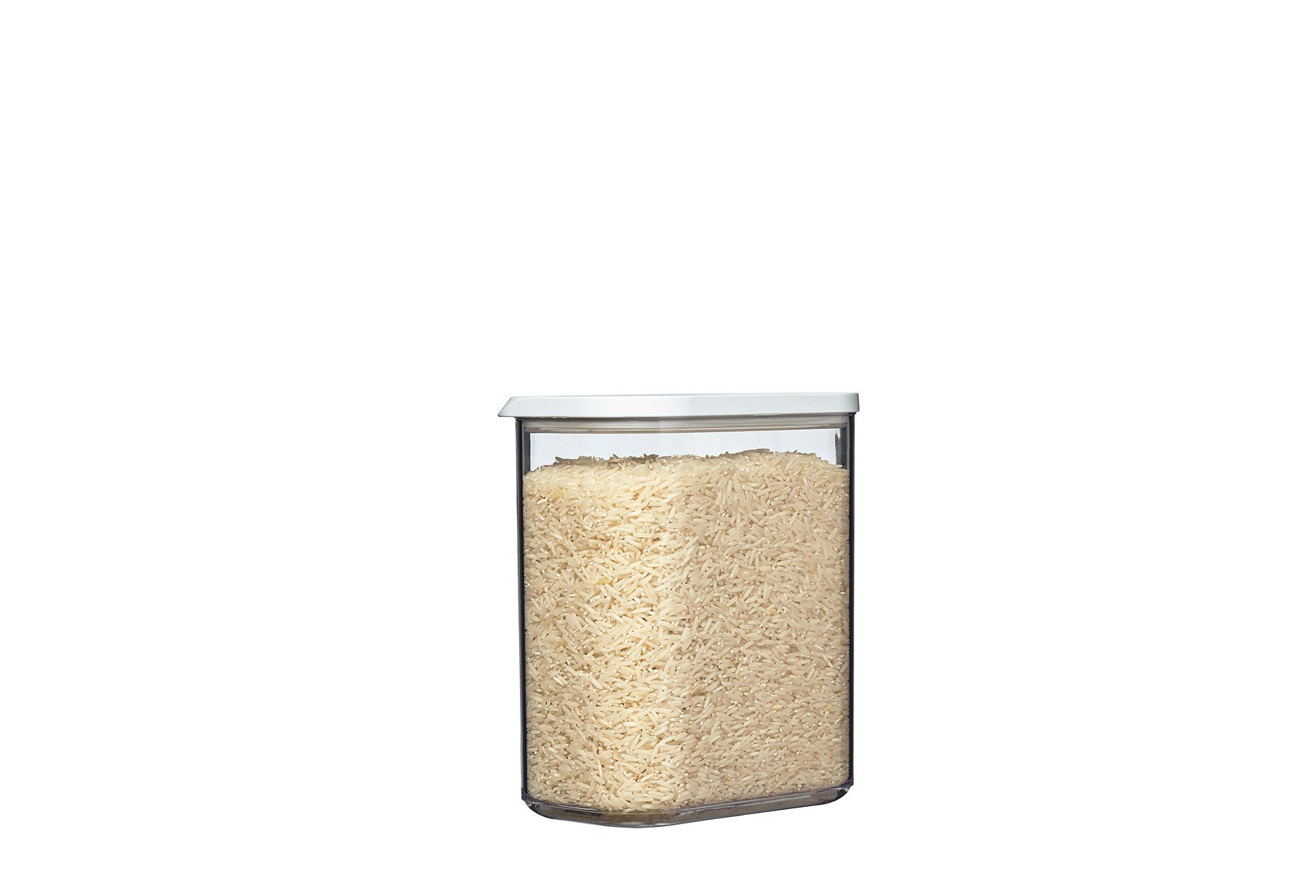 Mepal Vorratsdose Vorratsdose 1,5 Liter Weiß Modula, Kunststoff, (Stück, 1-tlg), Lebensmitteldose
