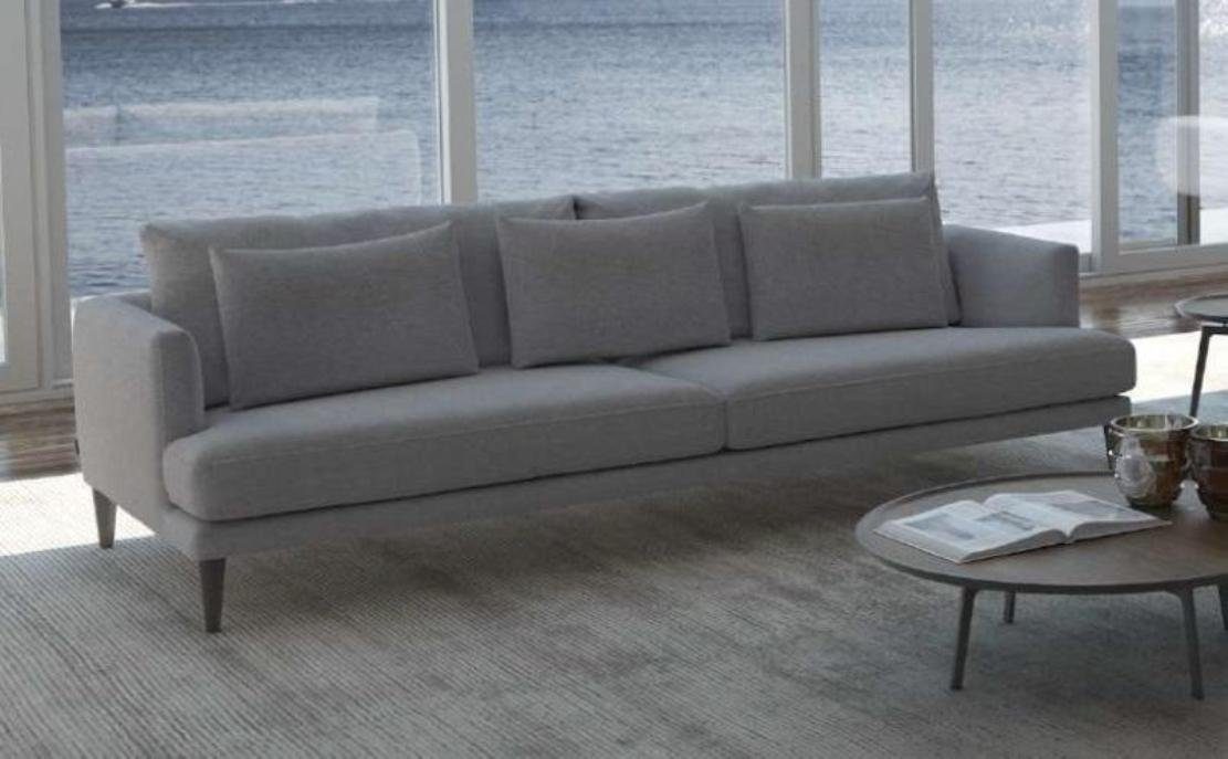 Polstergruppenset 3 Sofa Teile, Made Europa Sofaeinrichtung JVmoebel Luxus, in Couchensemble Graues
