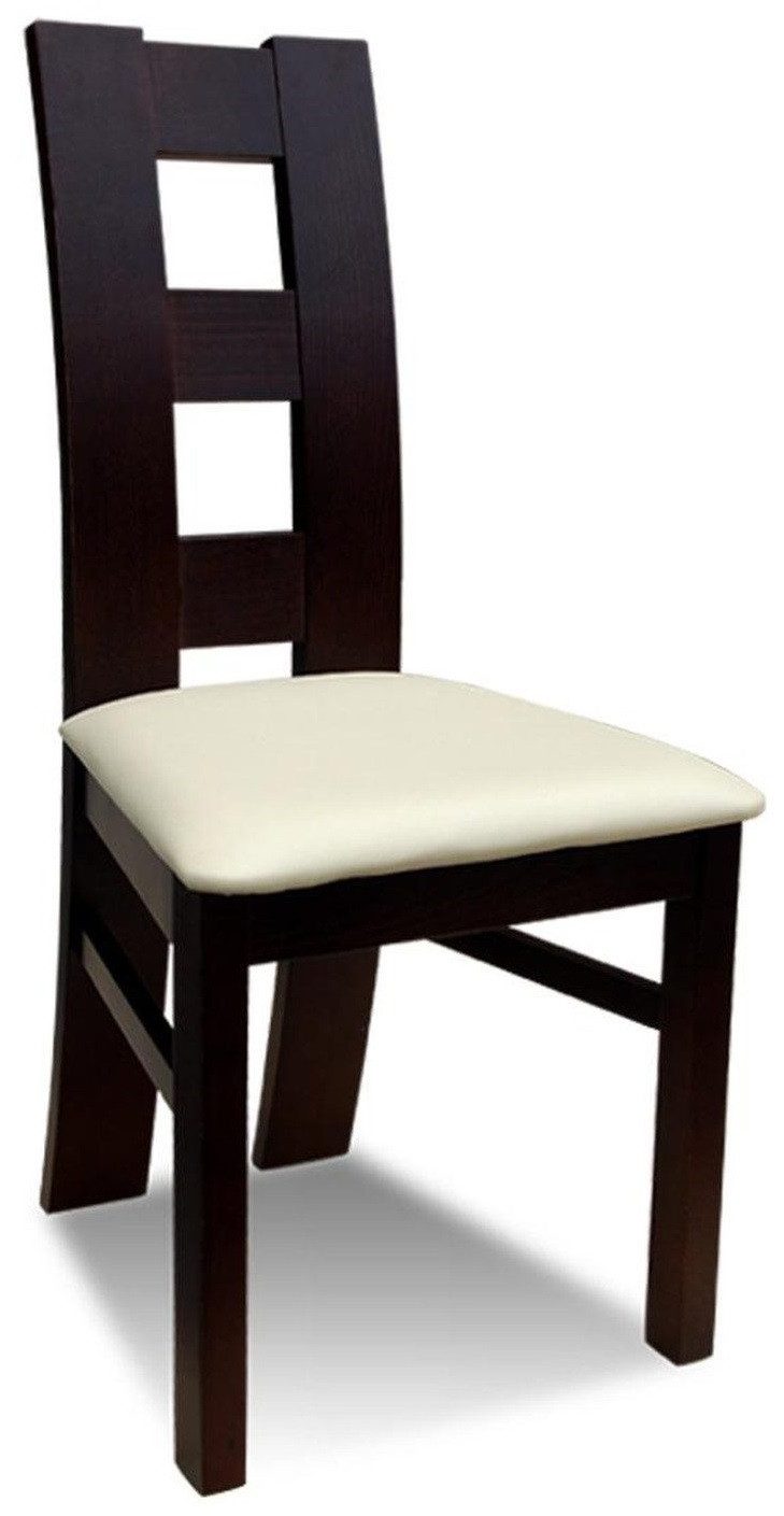 JVmoebel Esszimmerstuhl Polsterstuhl aus Massivholz mit hochwertigem Stoffbezug, Made in Europa