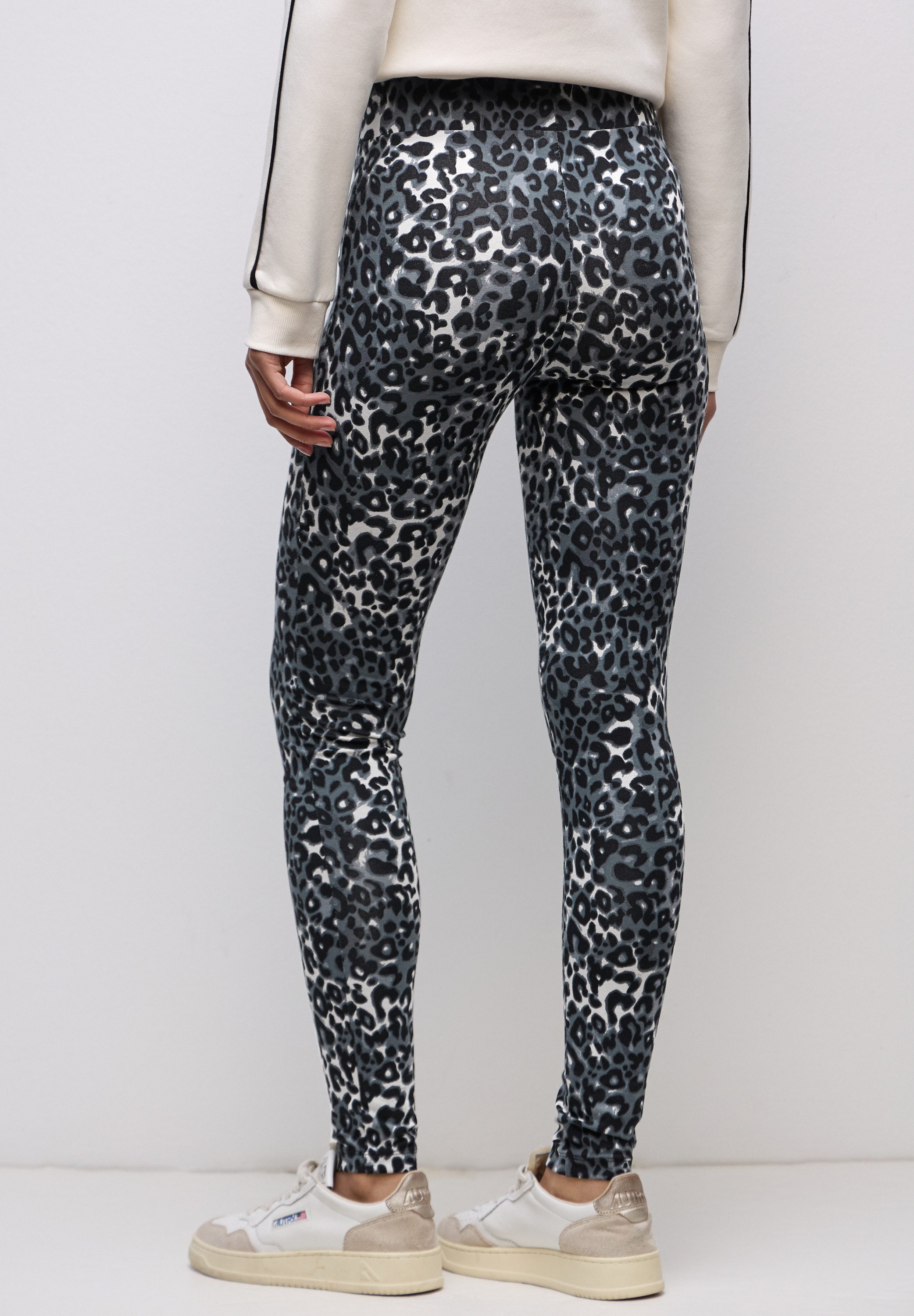 STREET ONE Leggings aus Baumwolle mit Stretchanteil