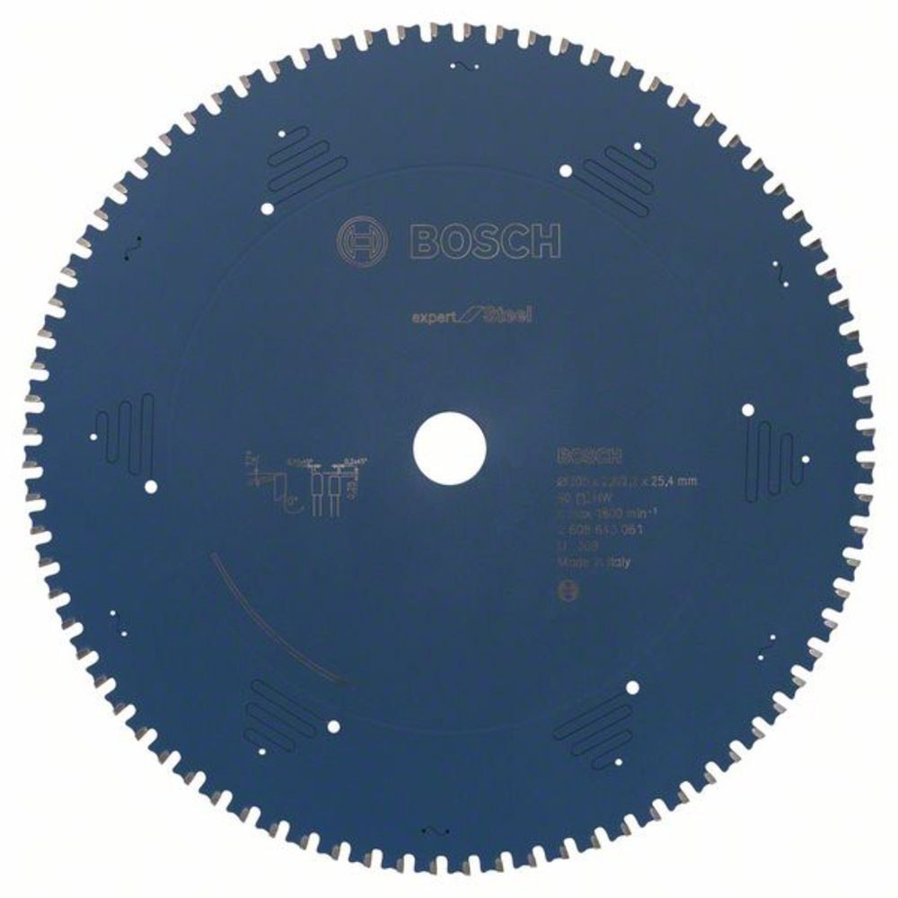 Kreissägeblatt Bosch Accessories Expert for Steel 2608643061 Kreissägeblatt 305 x 25.