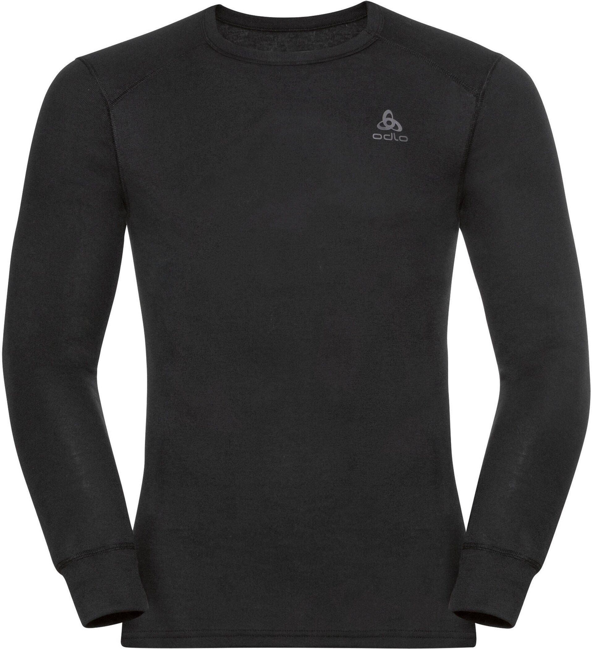 Odlo Funktionsshirt BL TOP crew neck l/s-ACTIVE WARM mit Rundhalsausschnitt, Kurzarm, schnell trocknend, atmungsaktiv
