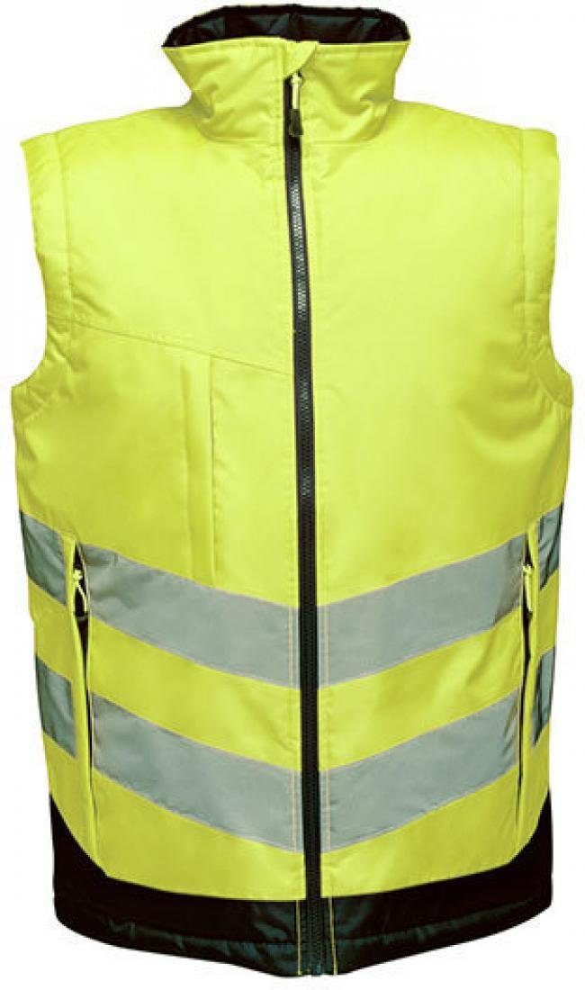 YOKO® High Visibility Funktionsweste Warnweste mit 4 Reflexstreifen p