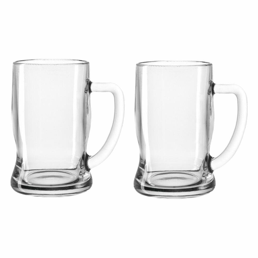 LEONARDO Gläser-Set Taverna Bierseidel 2er Set 330 ml, Glas