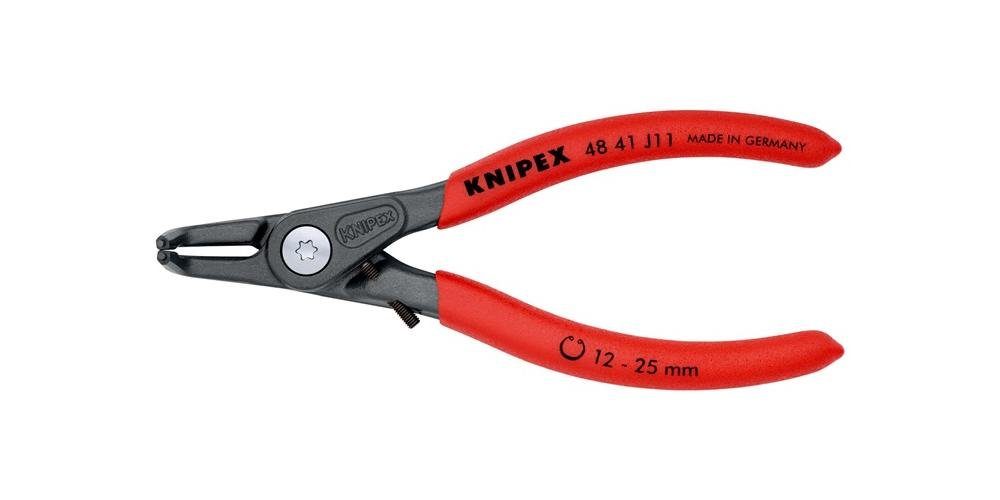 Knipex Sicherungsringzange Präzisionssicherungsringzange Länge 11 mm mm 12 130 Ø - J für 25 Bohrungen mit Spreizbegrenzung