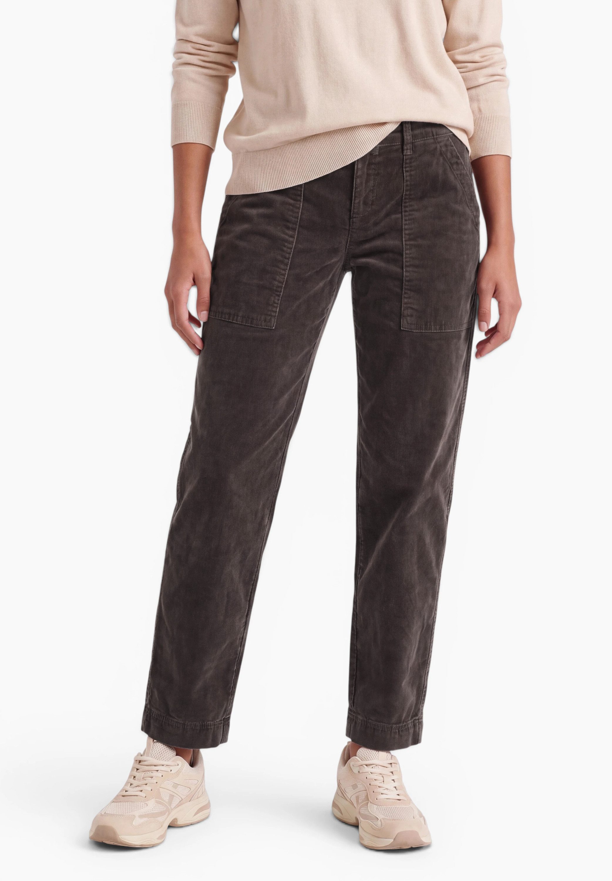 STREET ONE STUDIO Cordhose mit Elastikbund