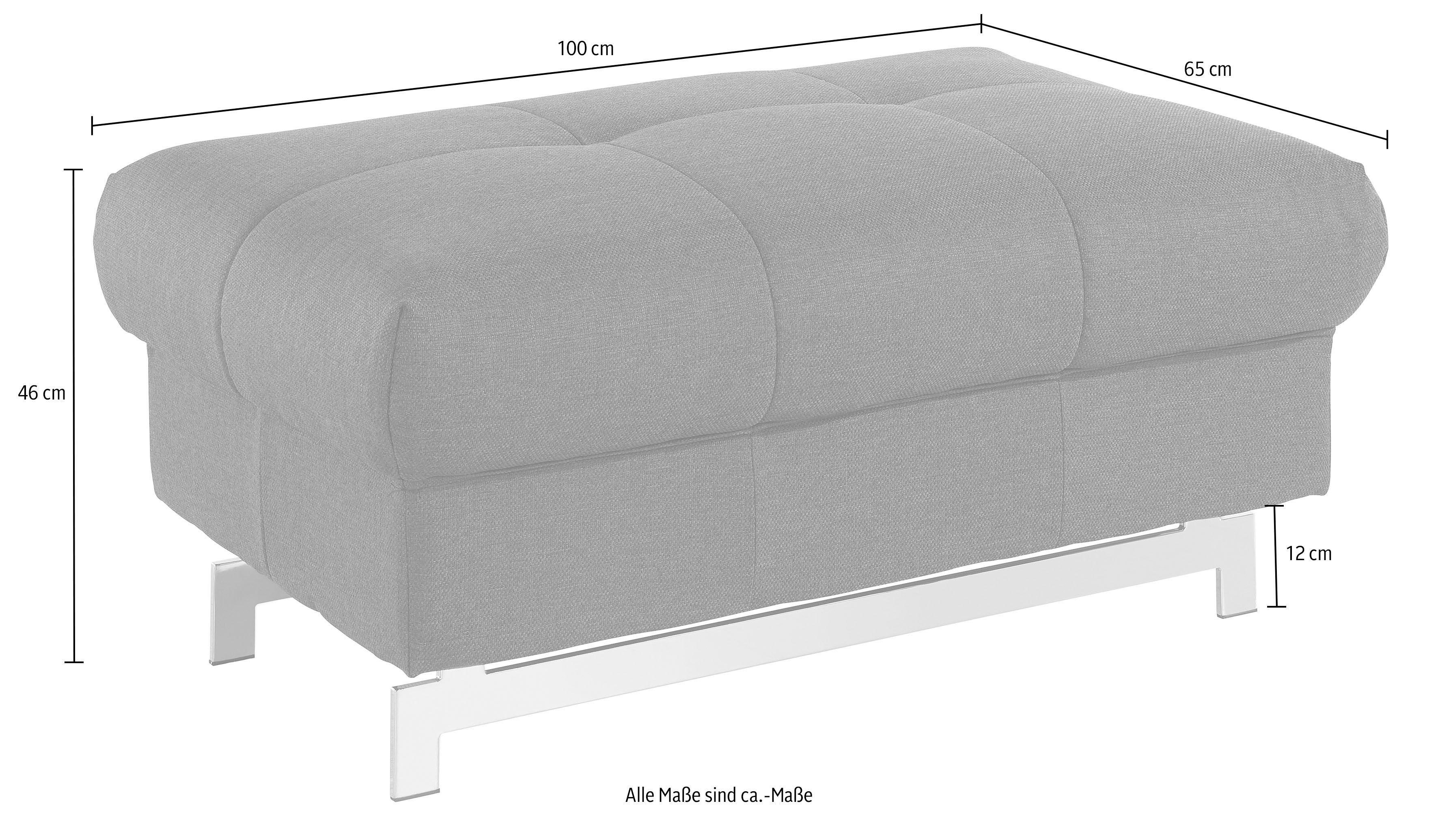 COTTA Hocker Chef, mit edlen Metallkufen