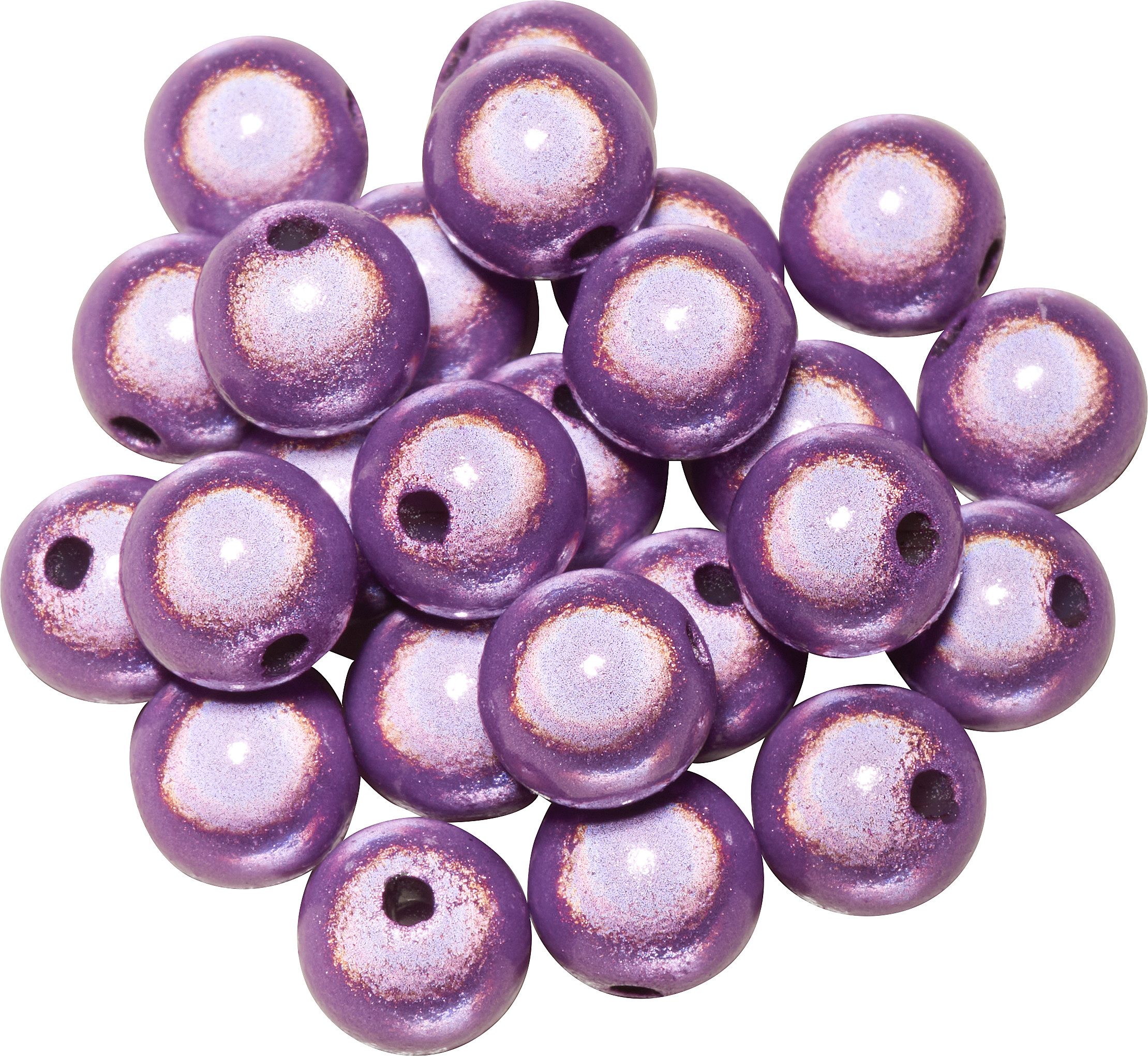 Pracht Bastelperlen Miracle Beads, Ø 8 mm, (25-tlg), 25 Stück