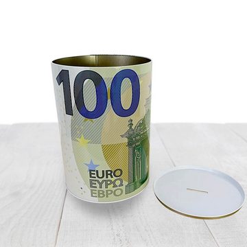 Bada Bing Spardose XXL Metalldose 100 Euro Blechspardose 21 cm groß, (Stück, 1-tlg), XXL