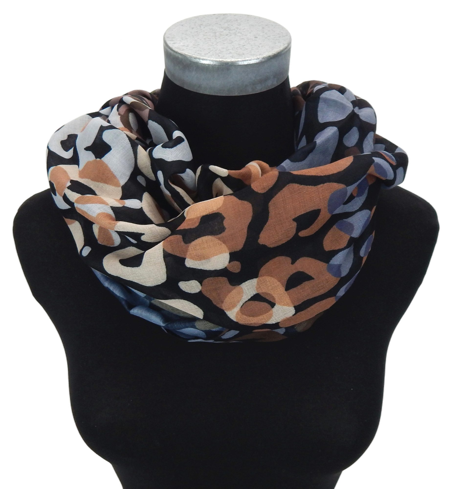 Ella Jonte Loop, Leopard schwarz beige günstig online kaufen