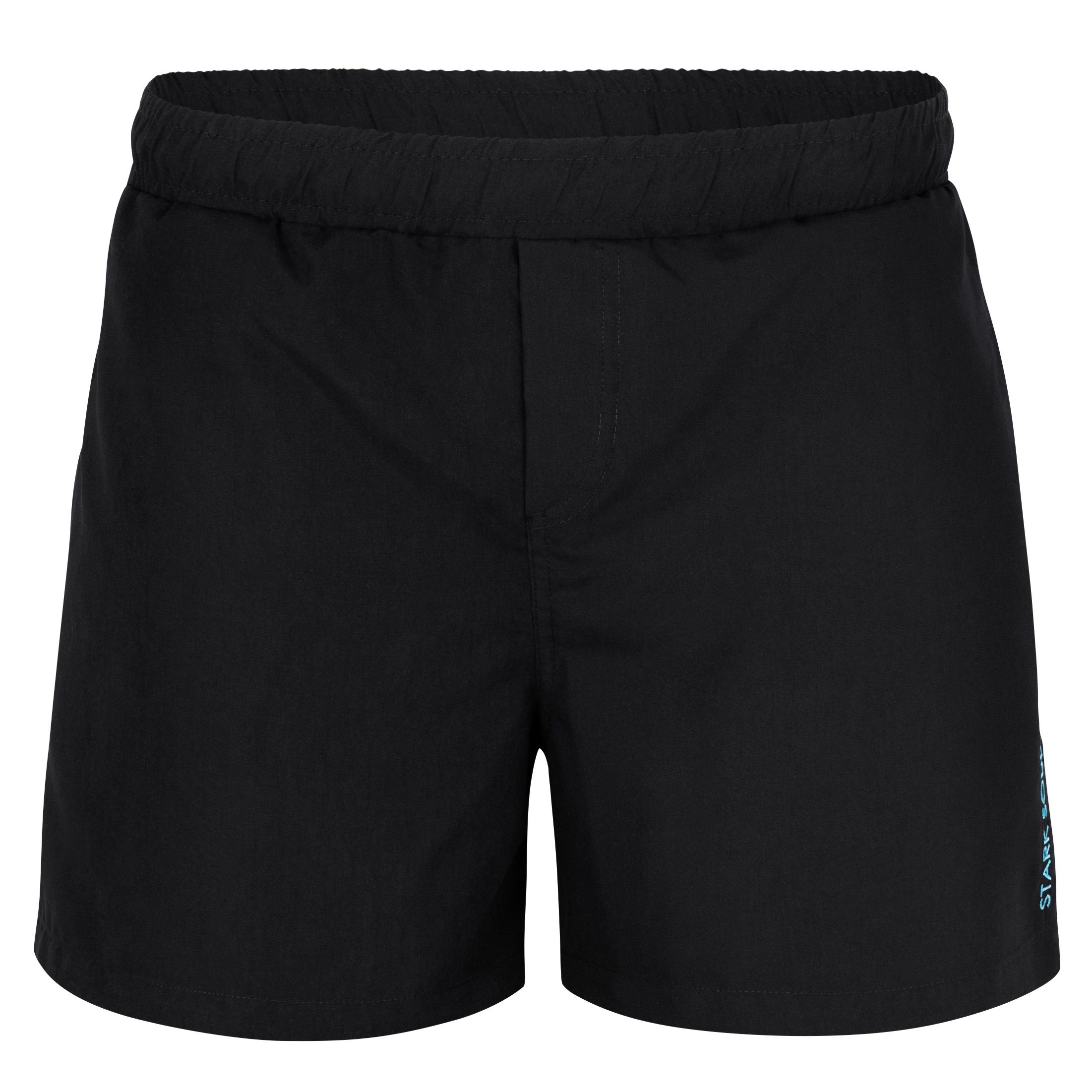 Stark Soul® Badeshorts Kordelzug Schwarz Badeshorts Taschen und mit