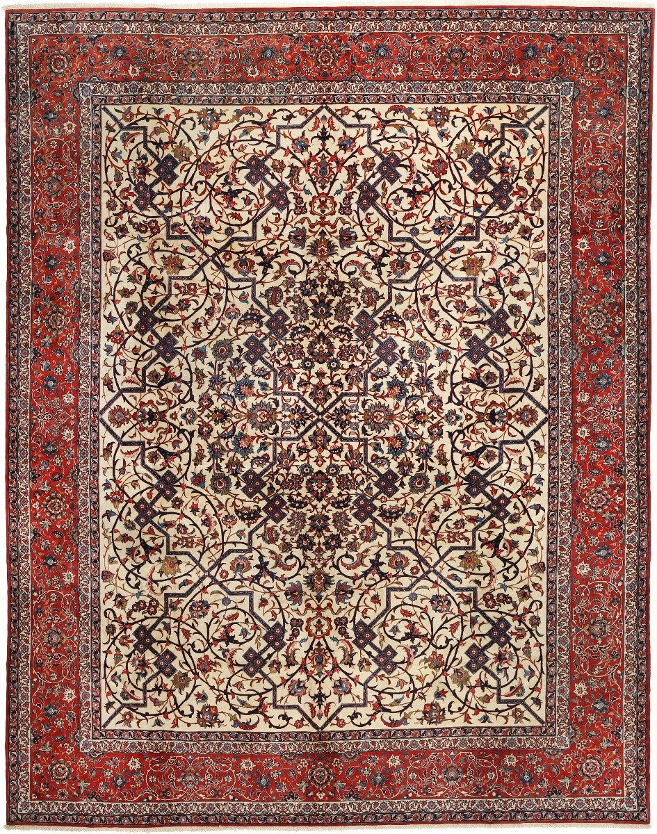 Carpet Avenue Teppich Isfahan Antik 406x323, Rechteck, Höhe: 8 mm