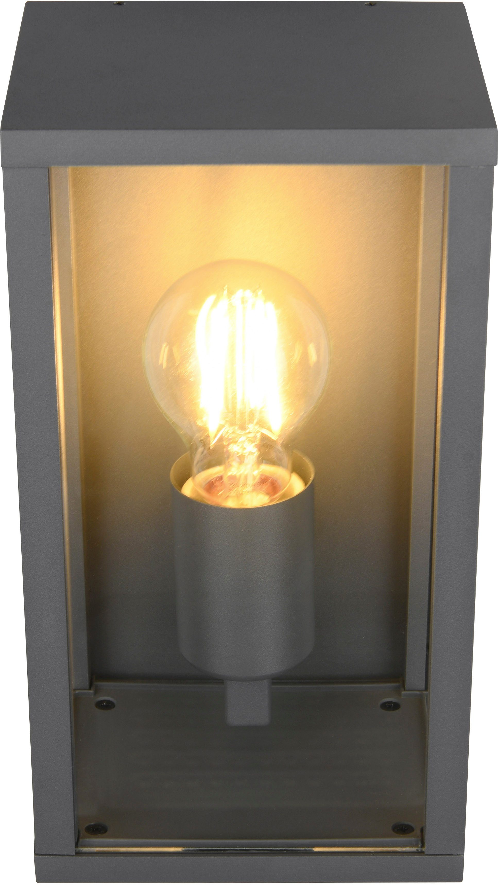 TRIO Leuchten Außen-Wandleuchte GARONNE, Outdoor Wandlampe exkl 1x E27 max 60W, Hauswand-Leuchte, Bewegungsmelder, Leuchtdauer einstellbar, Leuchtmittel wechsel – Bild 5 von 5