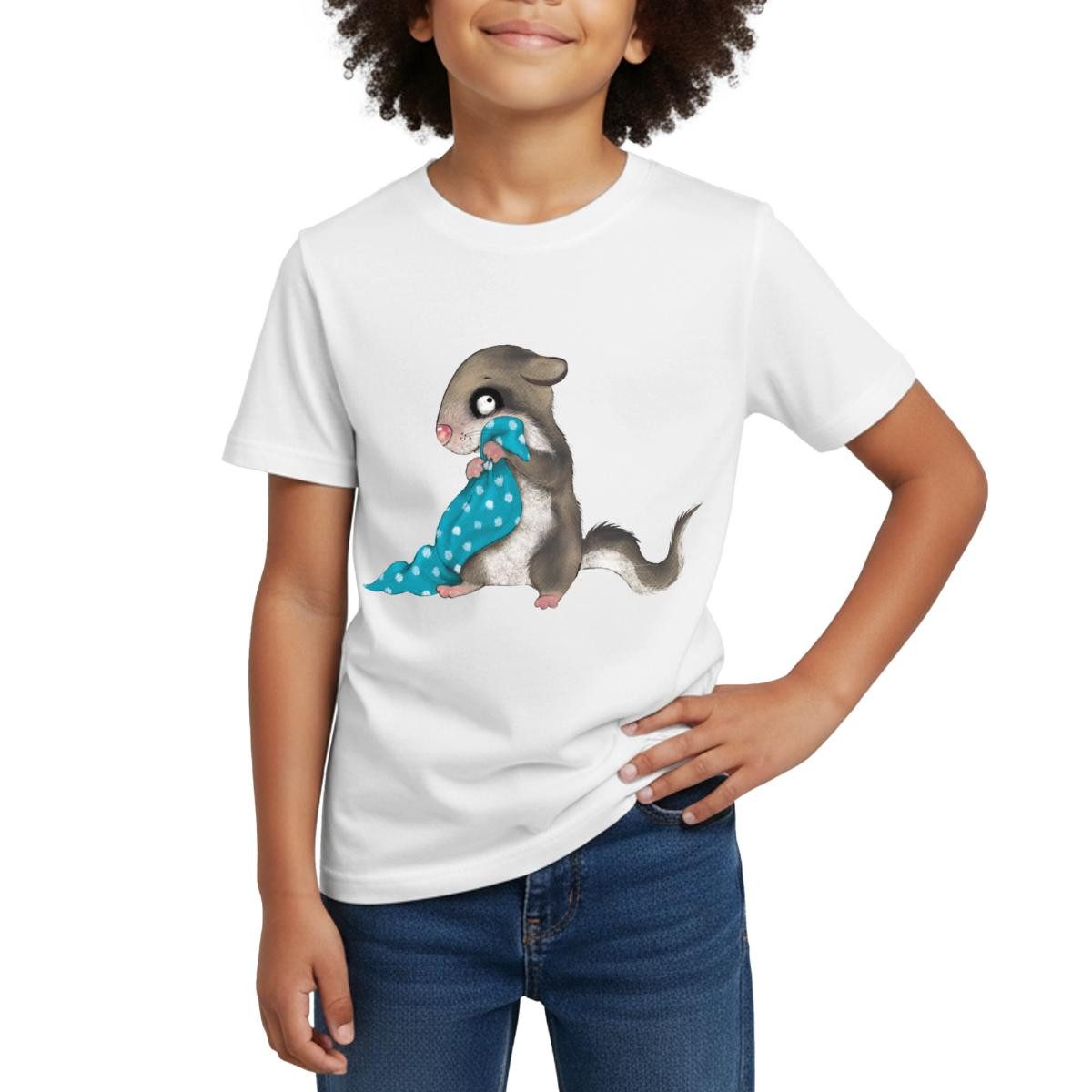 T-Shirt Der Kleine Siebenschläfer Und Seine Schnuffeldecke Kinder T-Shirt