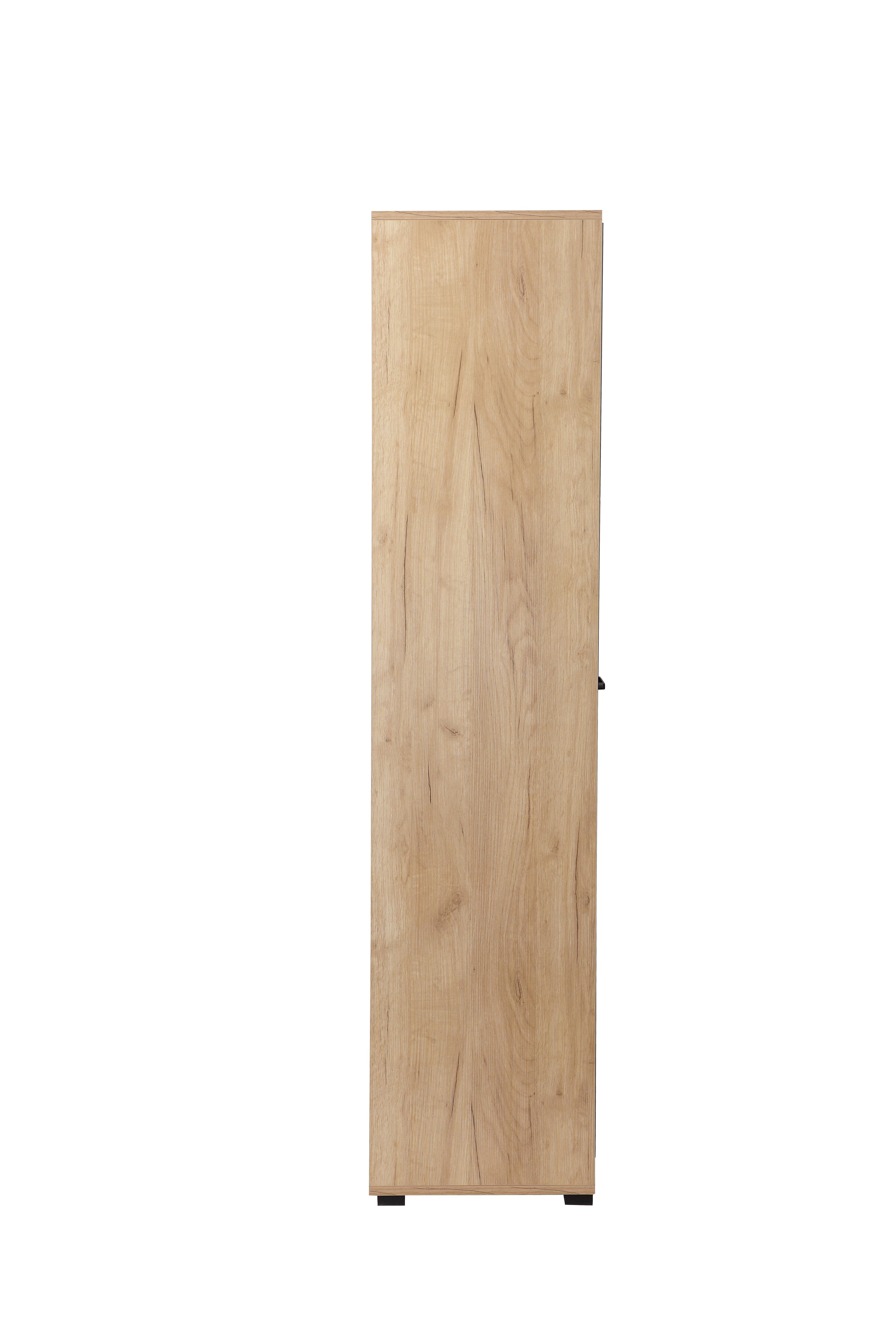OTTO home Aktenschrank Moid, moderner Mehrzweckschrank, Maße: 64,5x41,5x175 cm, 5 Fächer mit viel Stauraum – Bild 4 von 5