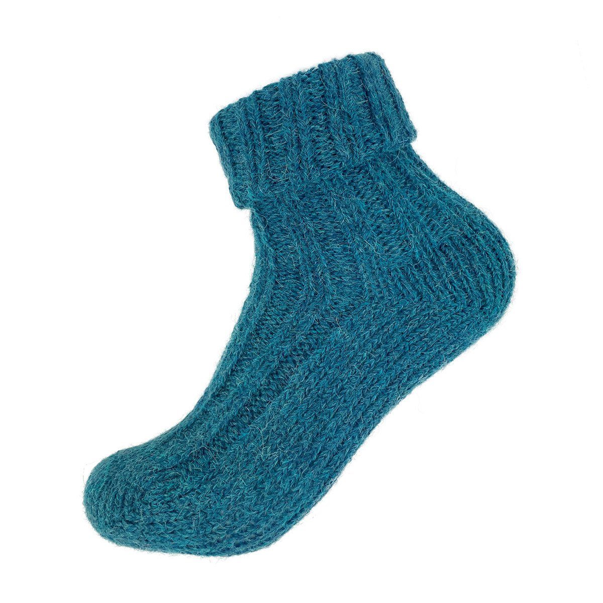 alpengoa Umschlagsocken Stricksocken Uni günstig online kaufen
