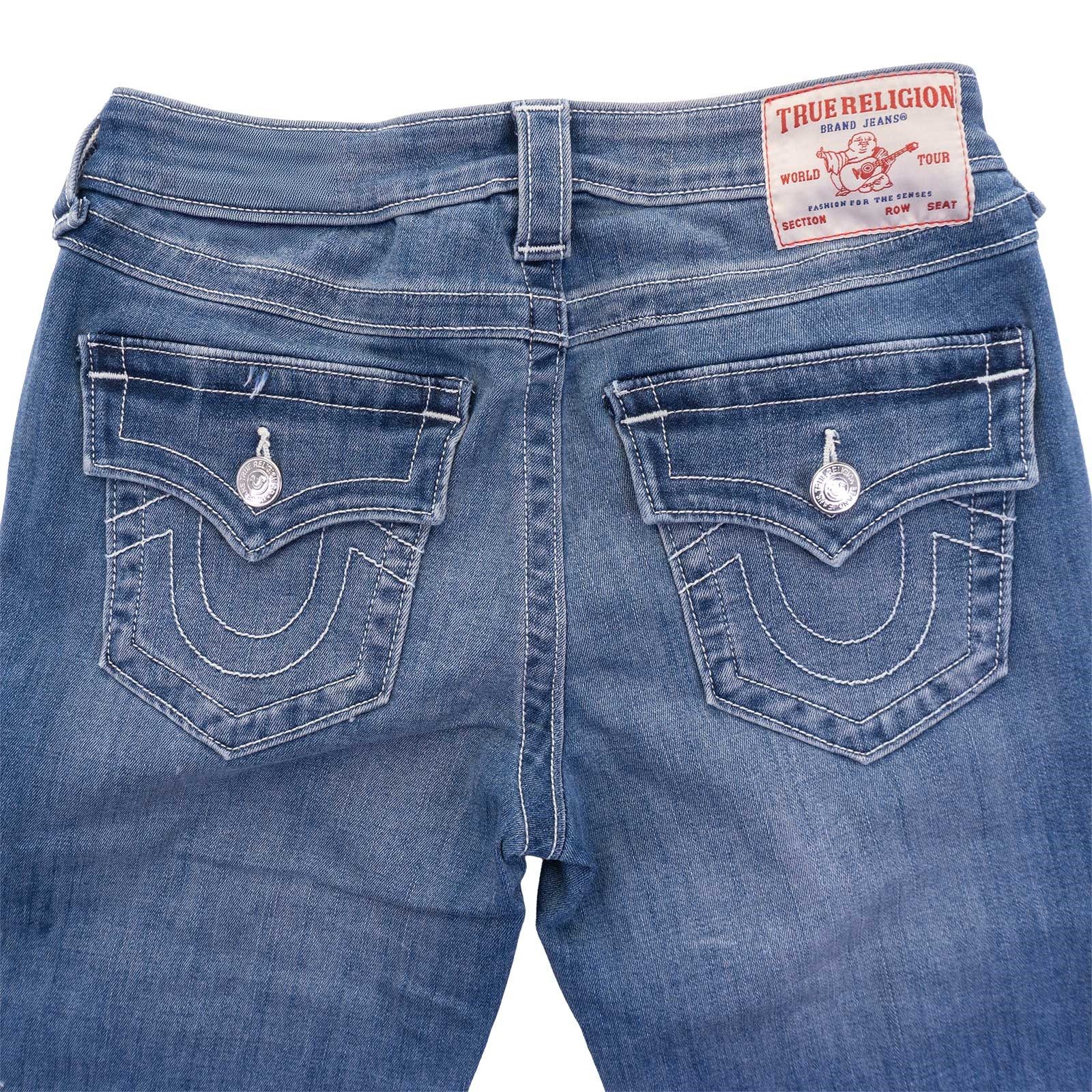 True Religion Bootcut-Jeans Jeans True Religion Becca MR Boot Flap
