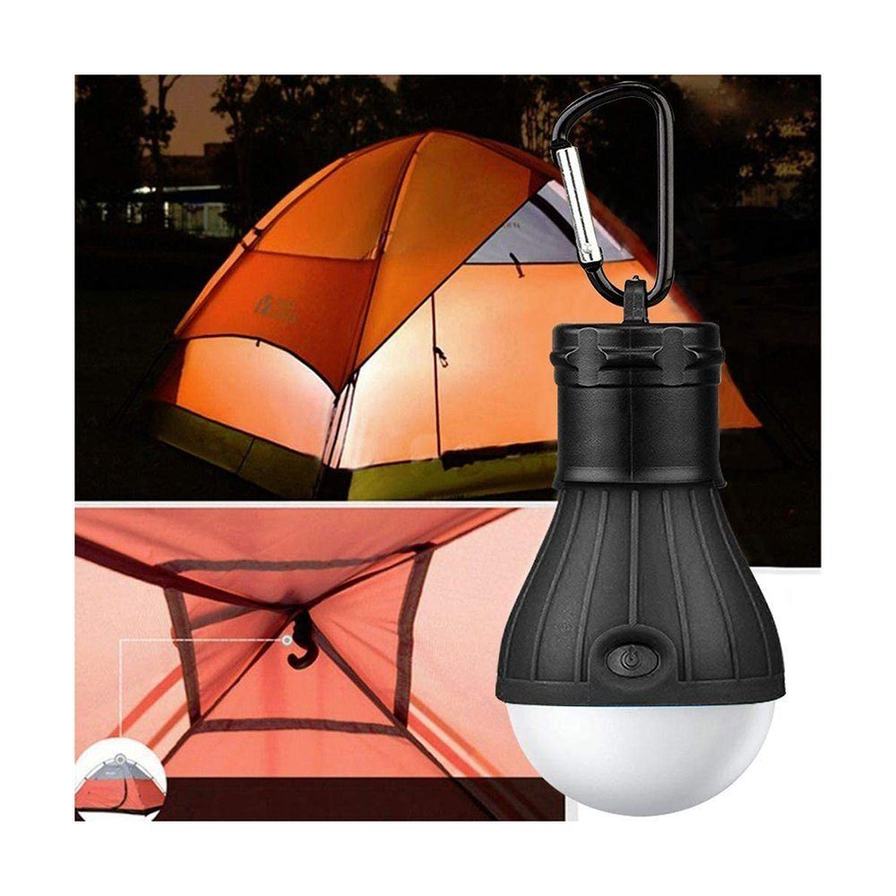 TUABUR Sockelleuchte 4-teiliges LED Camping Haken Camping mit tragbar Licht Licht