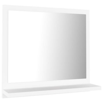 vidaXL Spiegel Badezimmerspiegel Badspiegel Badspiegel Weiß 40x10,5x37 cm Spanplatte