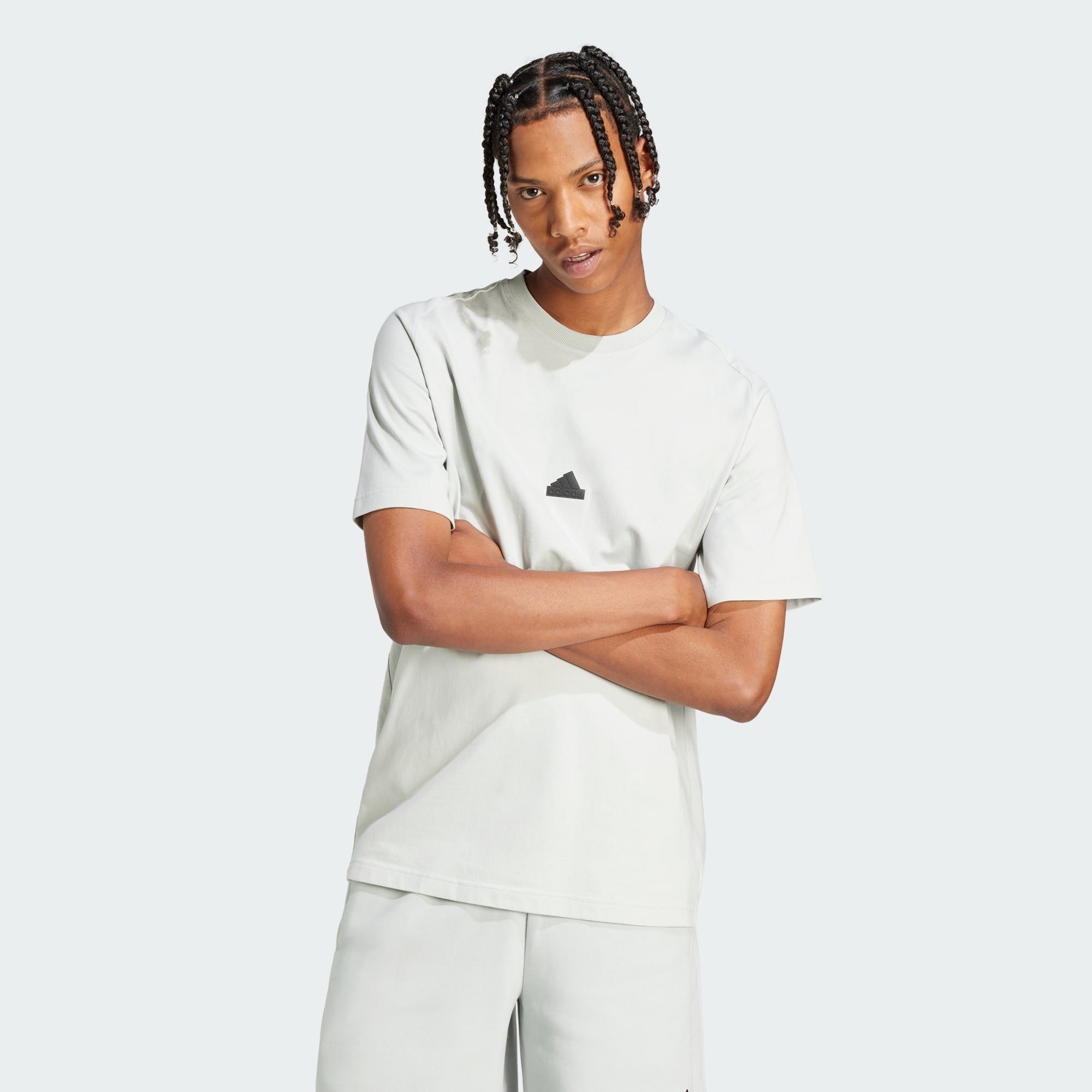 adidas Wonder T-Shirt Silver ADIDAS Sportswear Z.N.E. T-SHIRT