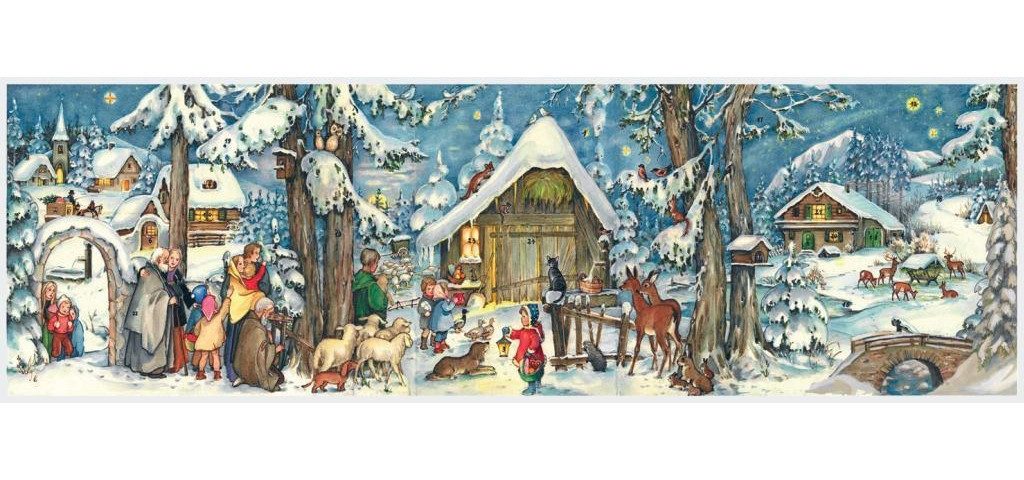 Richard Sellmer Verlag Adventskalender Adventskalender "Am Stall"