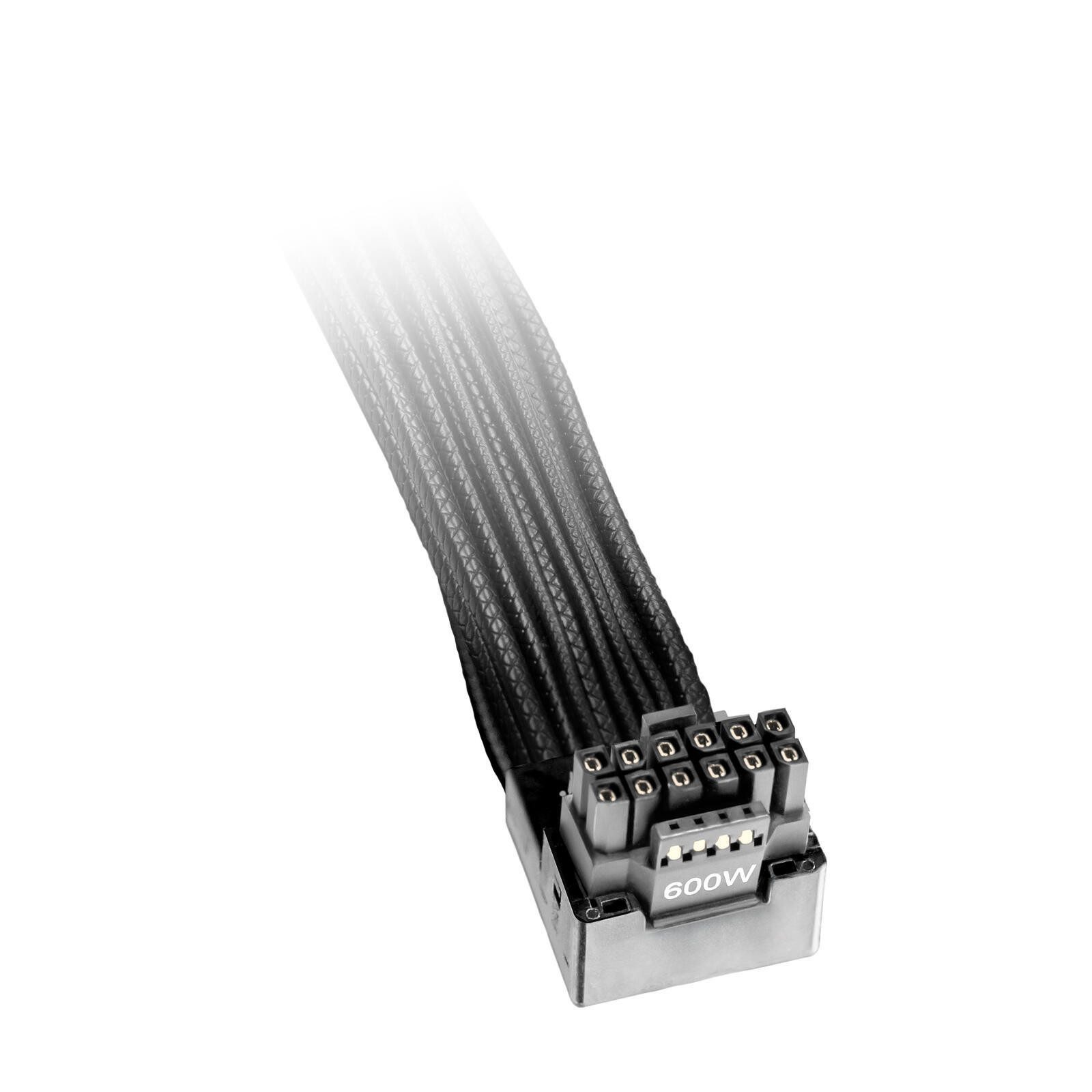 be quiet! 12V-2x6/12VHPWR 90° Reversed Cable PCI-E PC-Netzteil