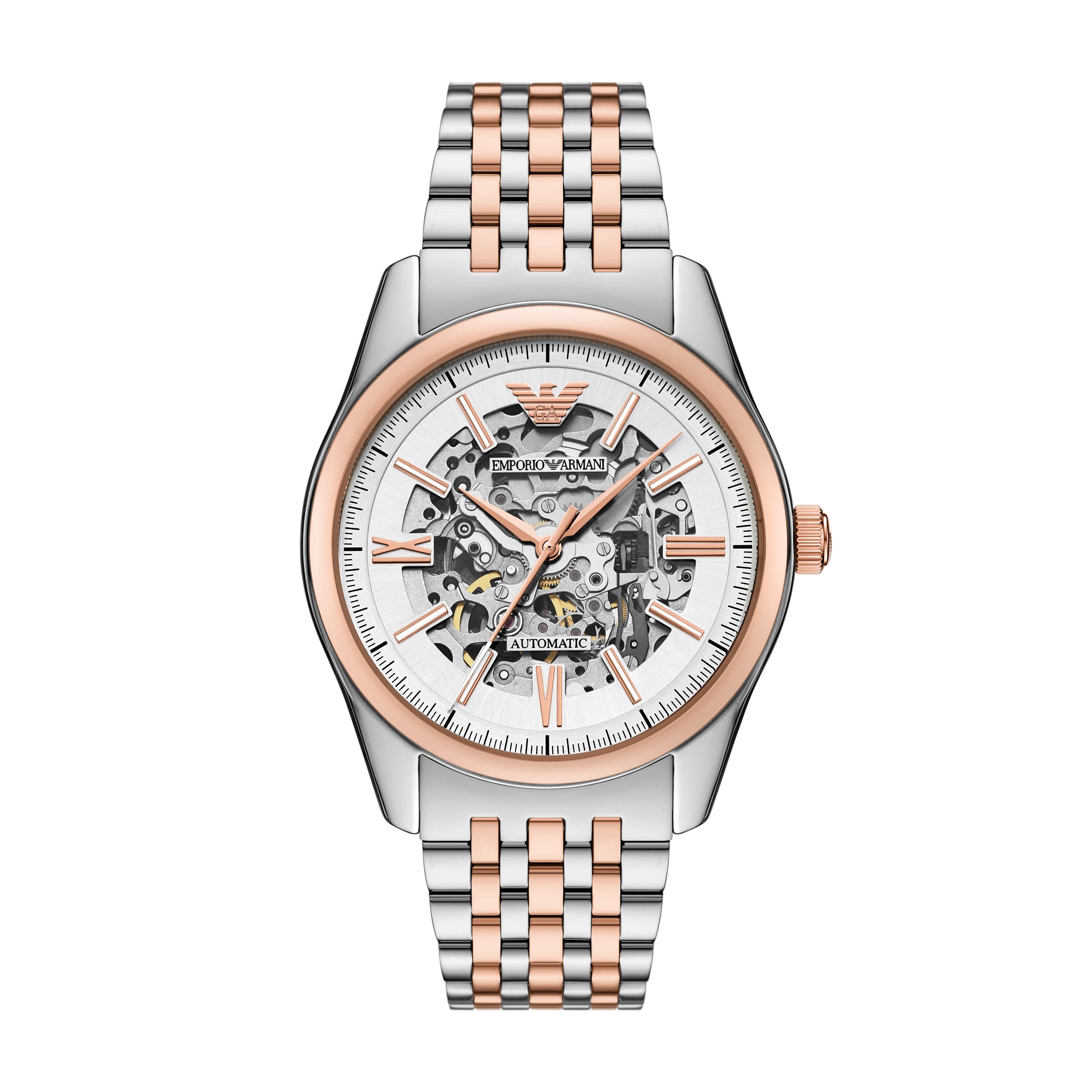 Emporio Armani Automatikuhr AR60092, Armbanduhr, Herrenuhr, günstig online kaufen