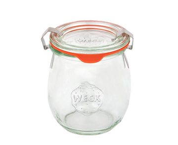 MamboCat Einmachglas 36er Set Weck Gläser 220 ml Tulpengläser + Deckel Einkochringe Klammer, Glas