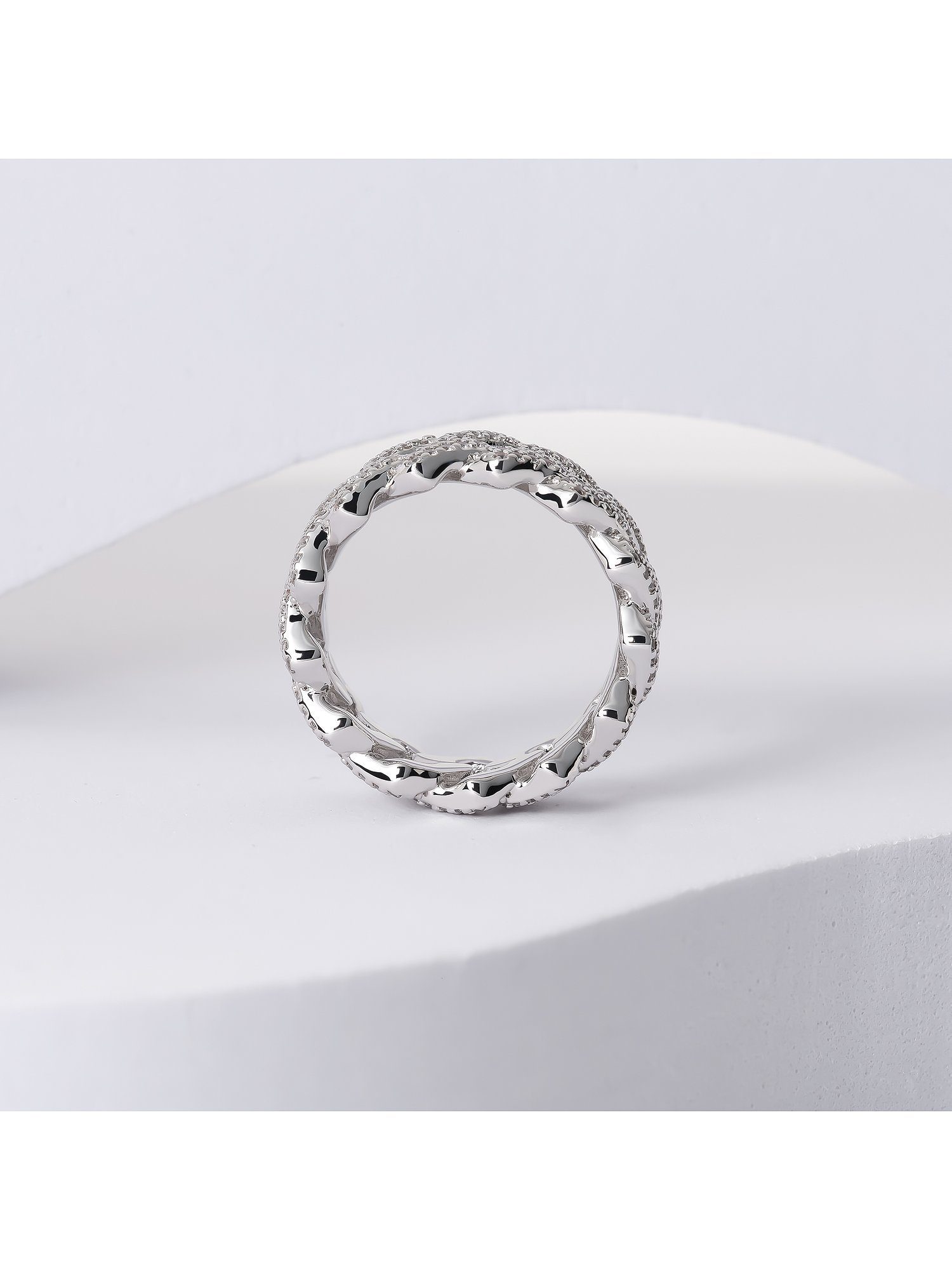 FAVS Fingerring FAVS Herren-Herrenring Messing 286 Zirkonia, Zirkonia, synt günstig online kaufen
