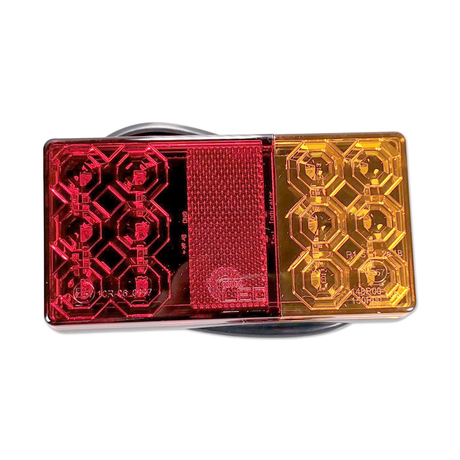 Impulse Innovation Anhänger-Rückleuchte Rückleuchte, LED, 12V, Links/Rechts Universal, 4 Funktionen