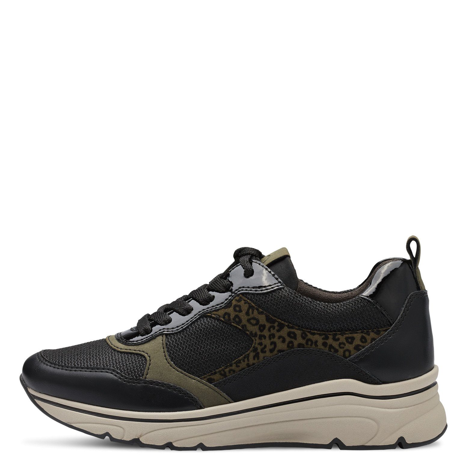 Tamaris Tamaris PURE RELAX Damen Sneaker 1-23721-41-761 OLIVE COMBI Sneaker