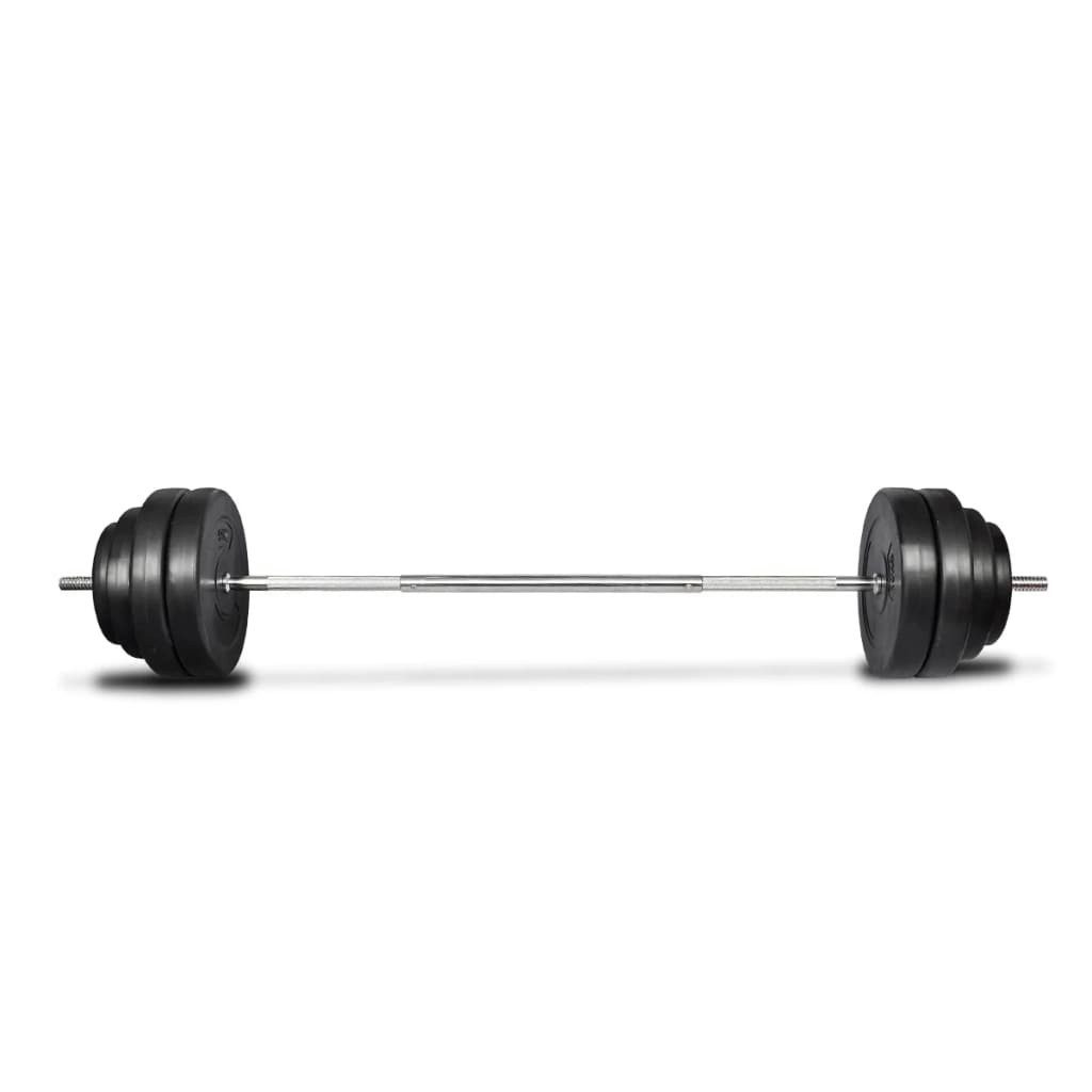 furnicato Langhantel Set 60 kg - 165 cm